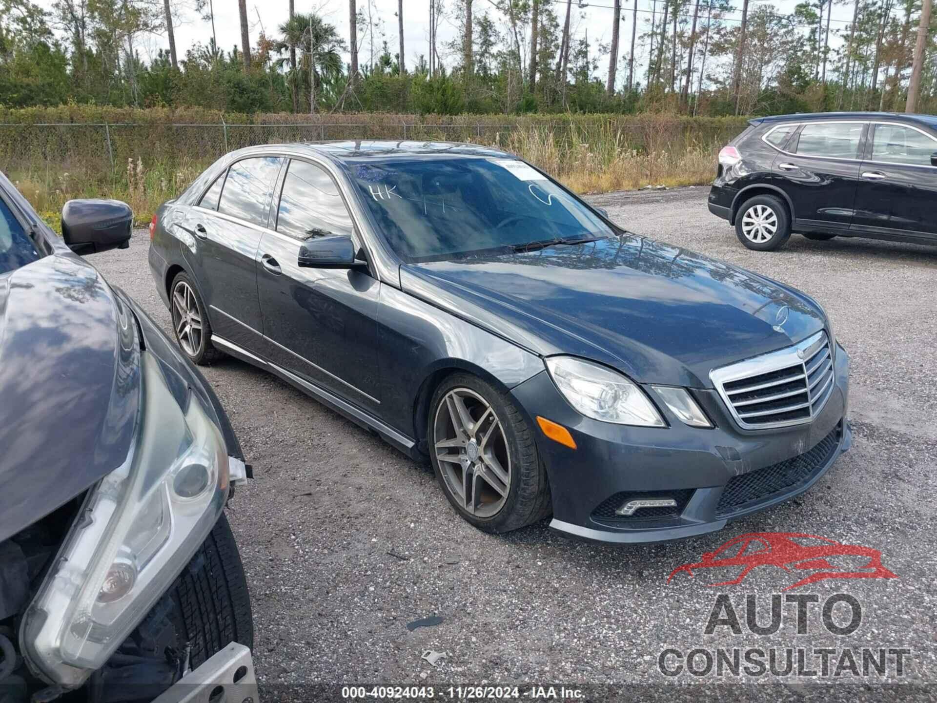 MERCEDES-BENZ E 350 2010 - WDDHF5GBXAA031120