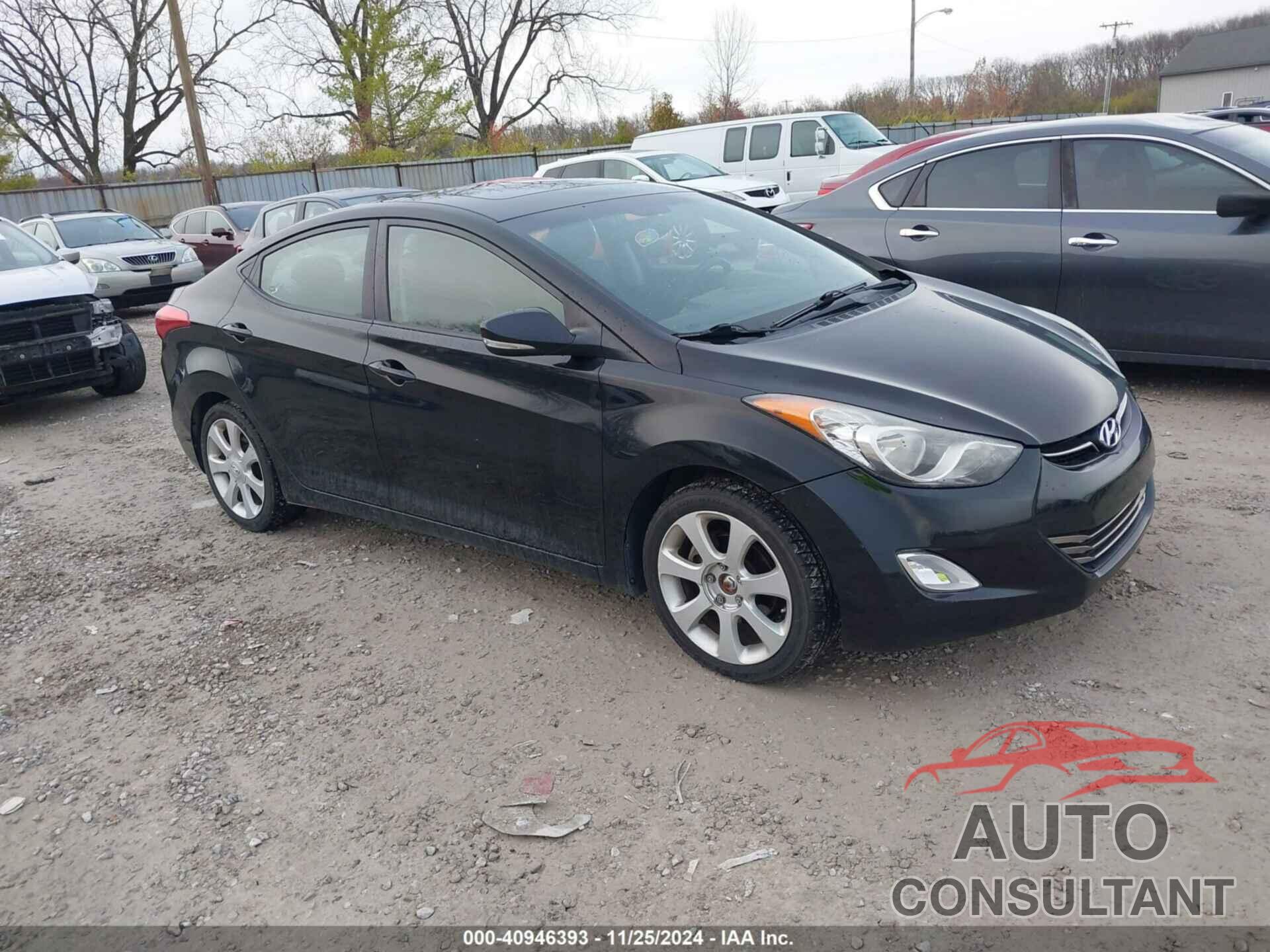 HYUNDAI ELANTRA 2012 - KMHDH4AE6CU441555