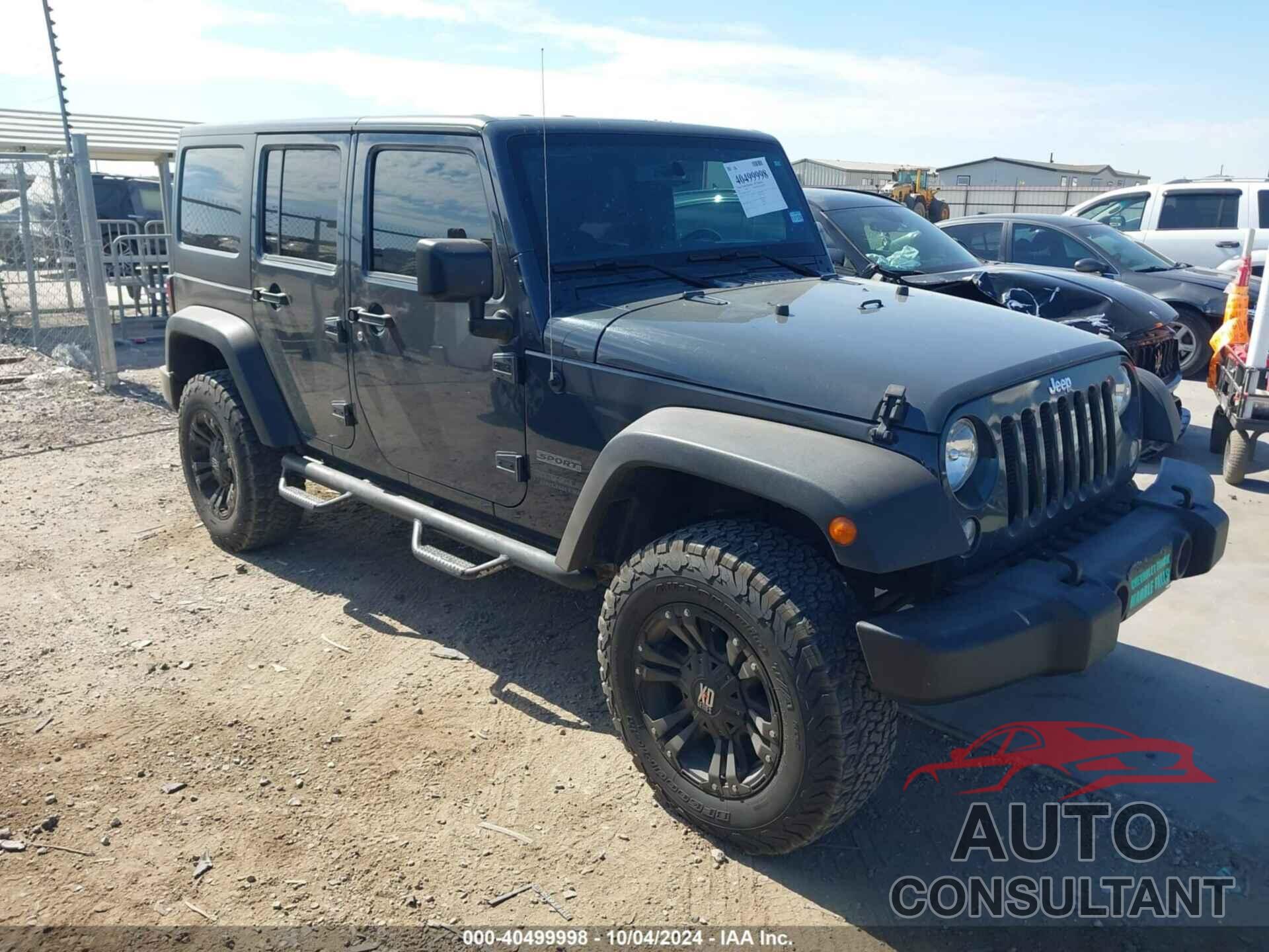 JEEP WRANGLER UNLIMITED 2017 - 1C4BJWDG3HL676419