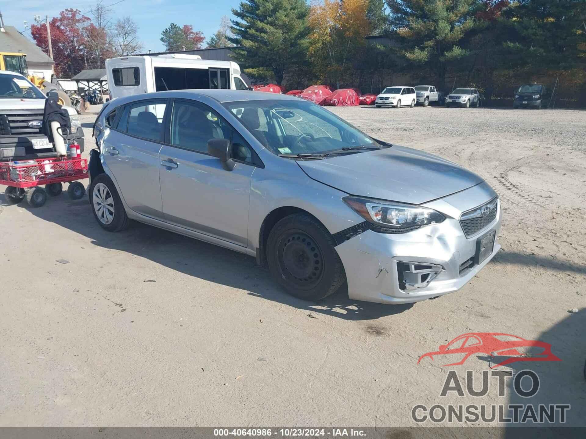 SUBARU IMPREZA 2018 - 4S3GTAA66J3745236