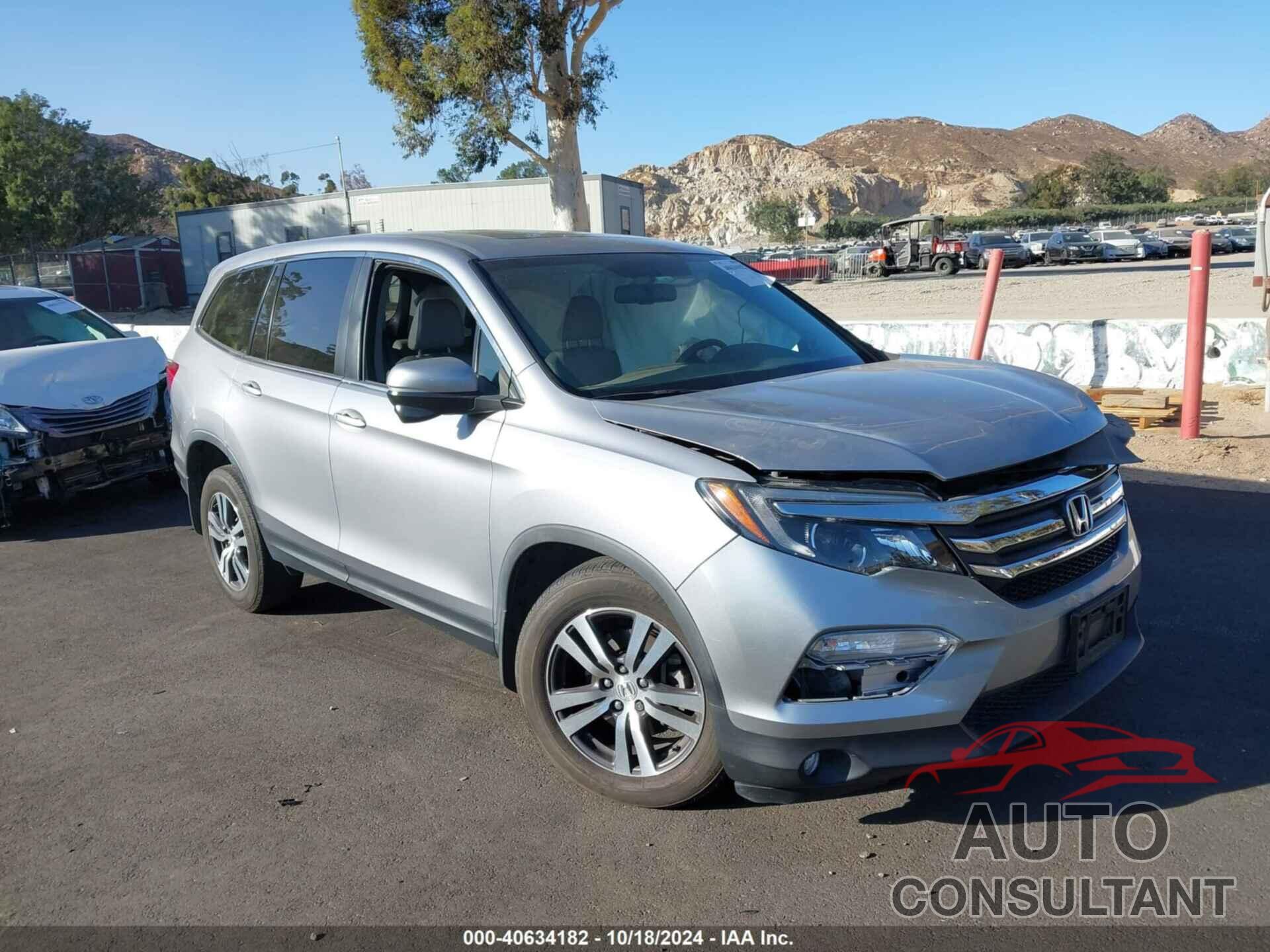 HONDA PILOT 2018 - 5FNYF5H59JB013024