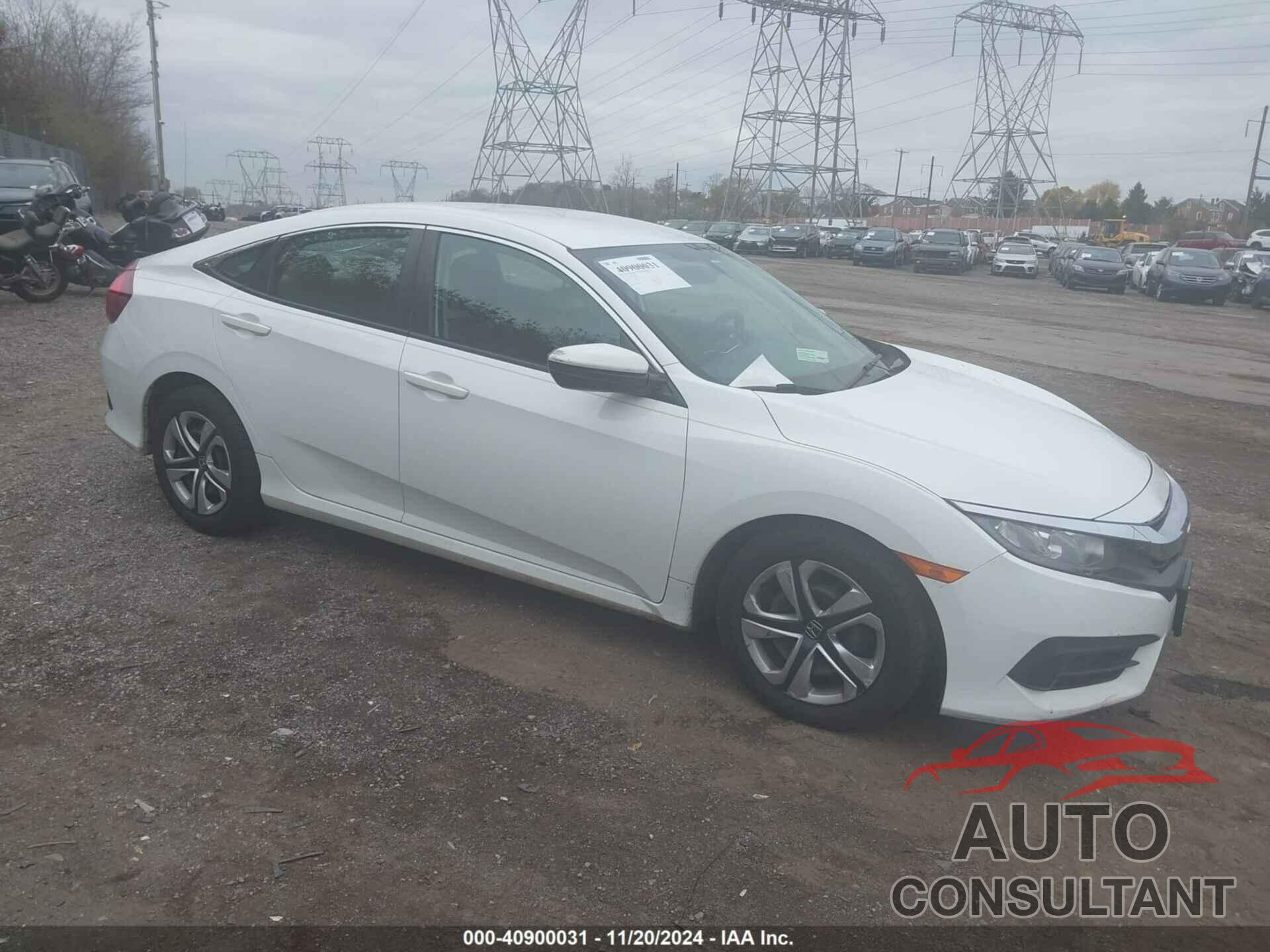 HONDA CIVIC 2017 - 19XFC2F50HE200606