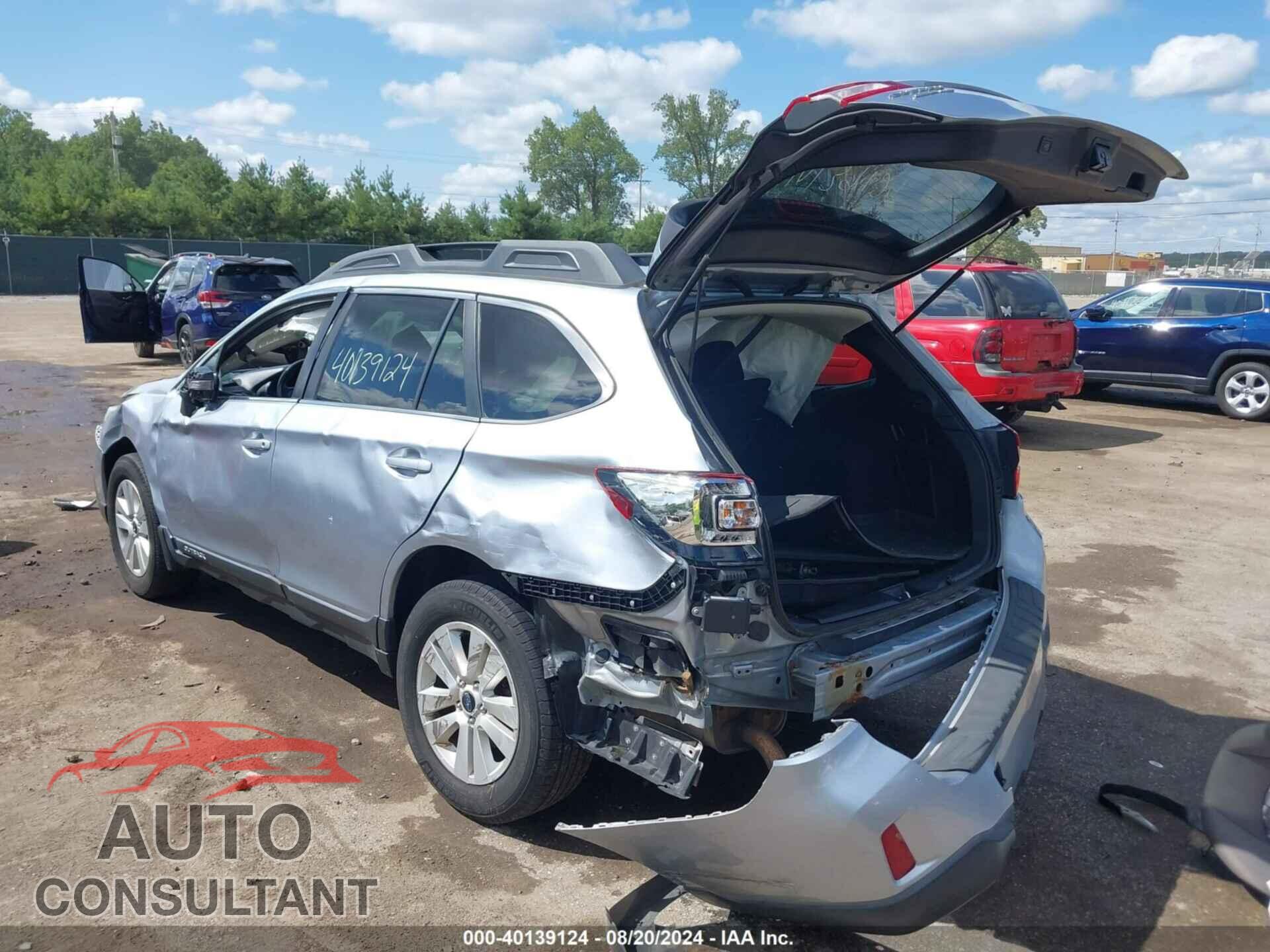 SUBARU OUTBACK 2017 - 4S4BSAFC0H3243260