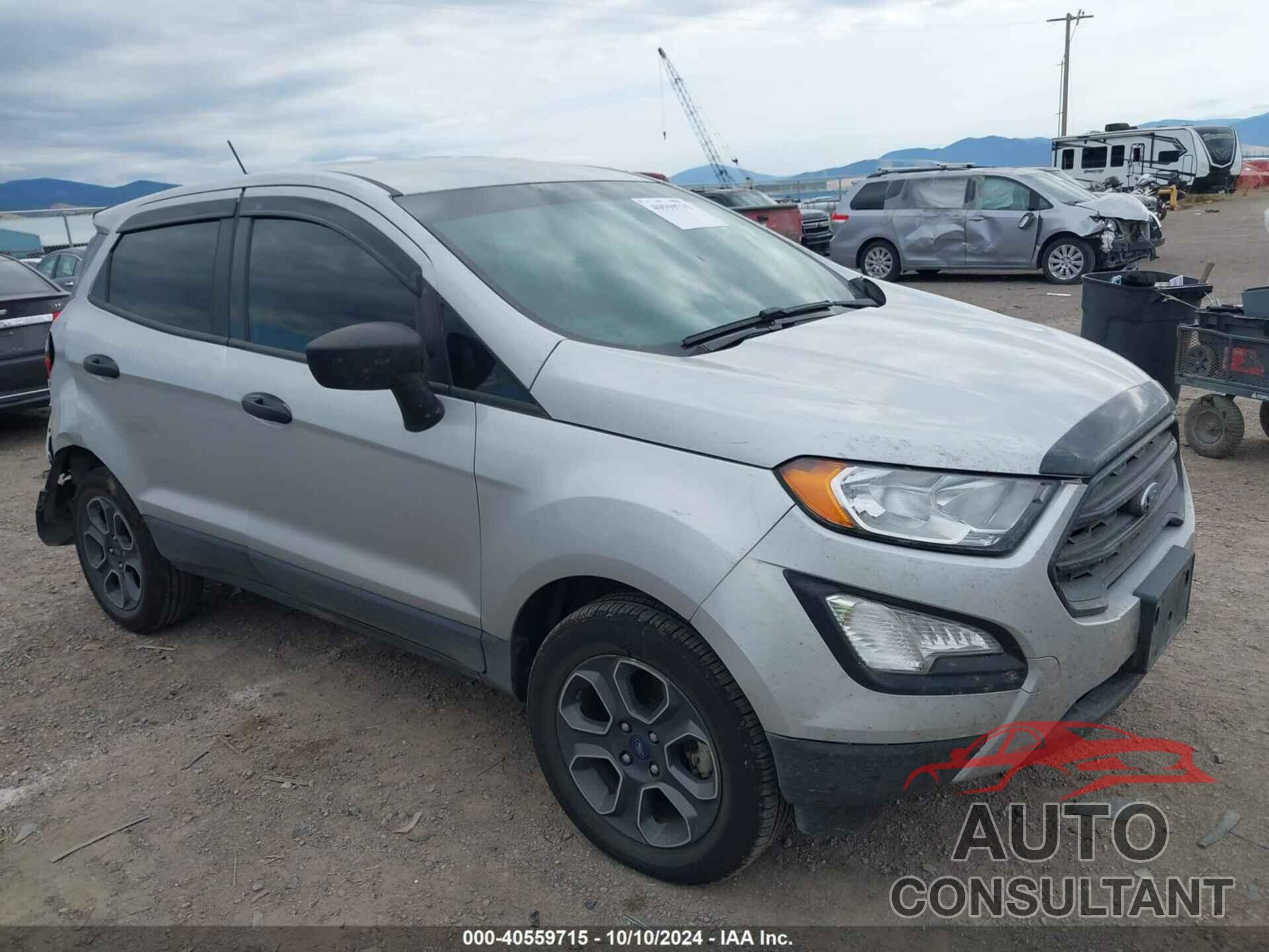 FORD ECOSPORT 2020 - MAJ6S3FLXLC383249