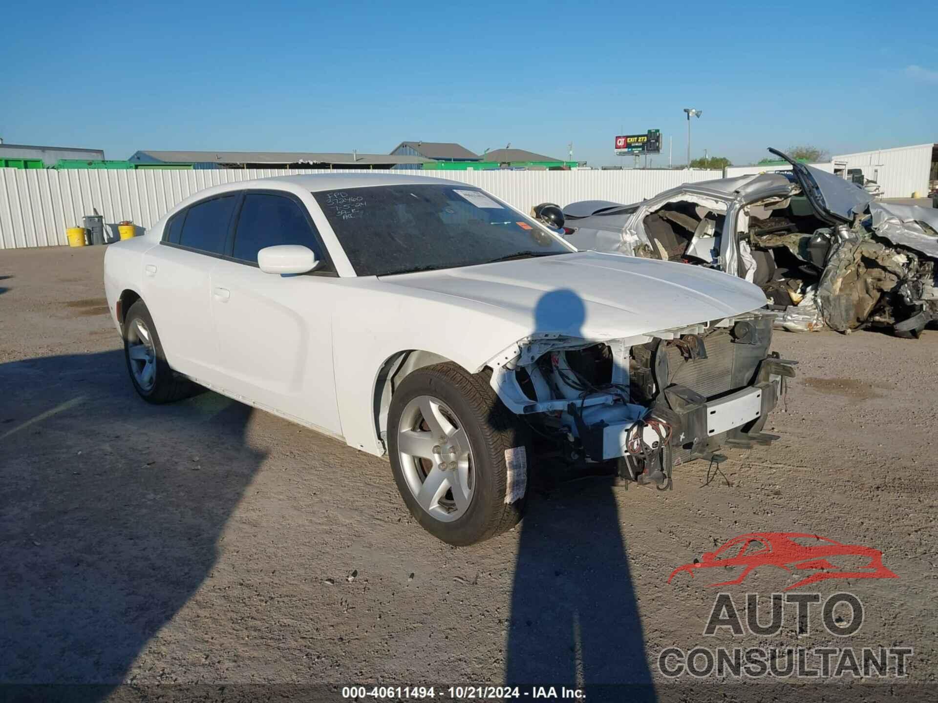 DODGE CHARGER 2019 - 2C3CDXAG4KH547541