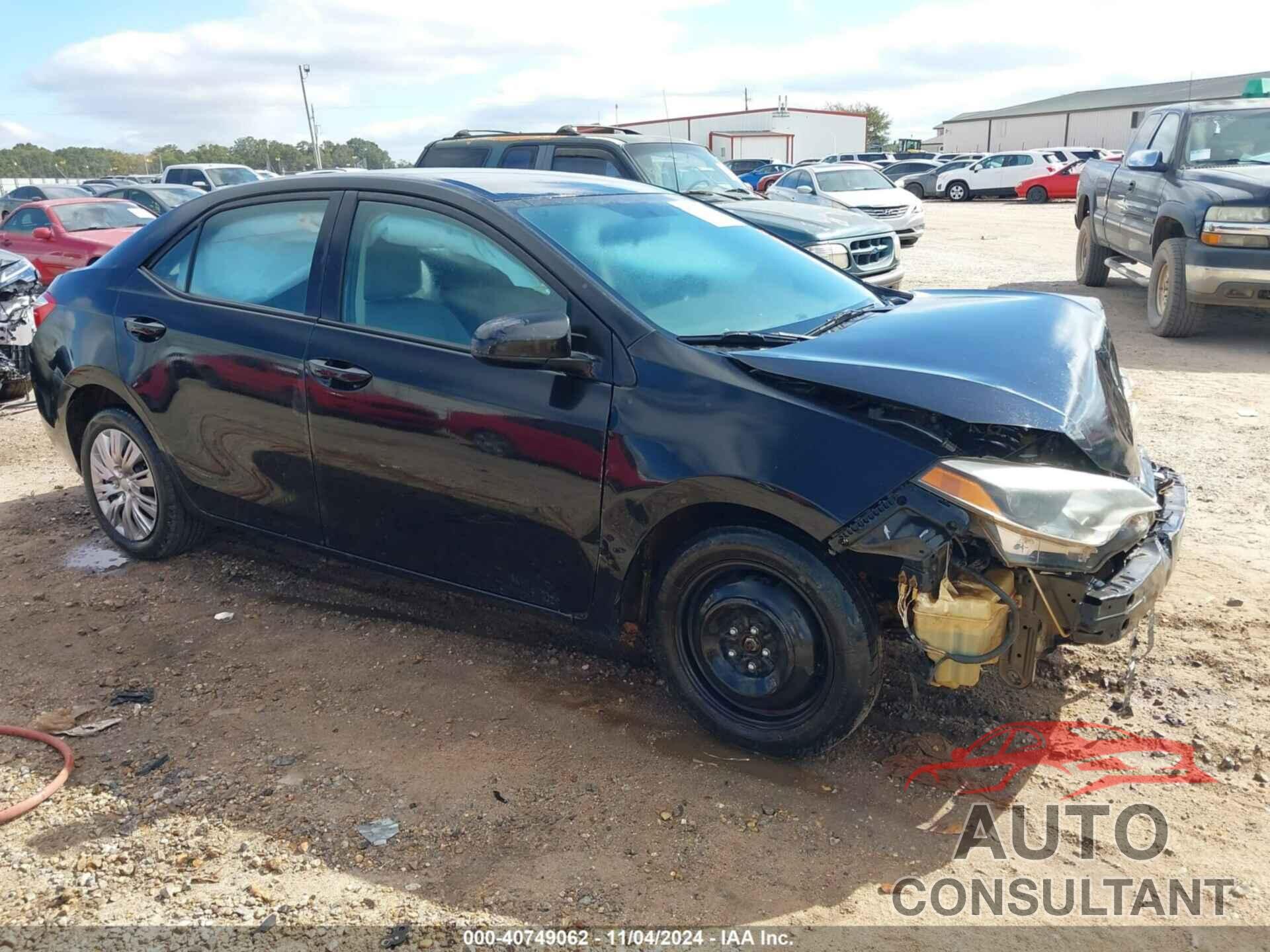 TOYOTA COROLLA 2014 - 5YFBURHE9EP096774