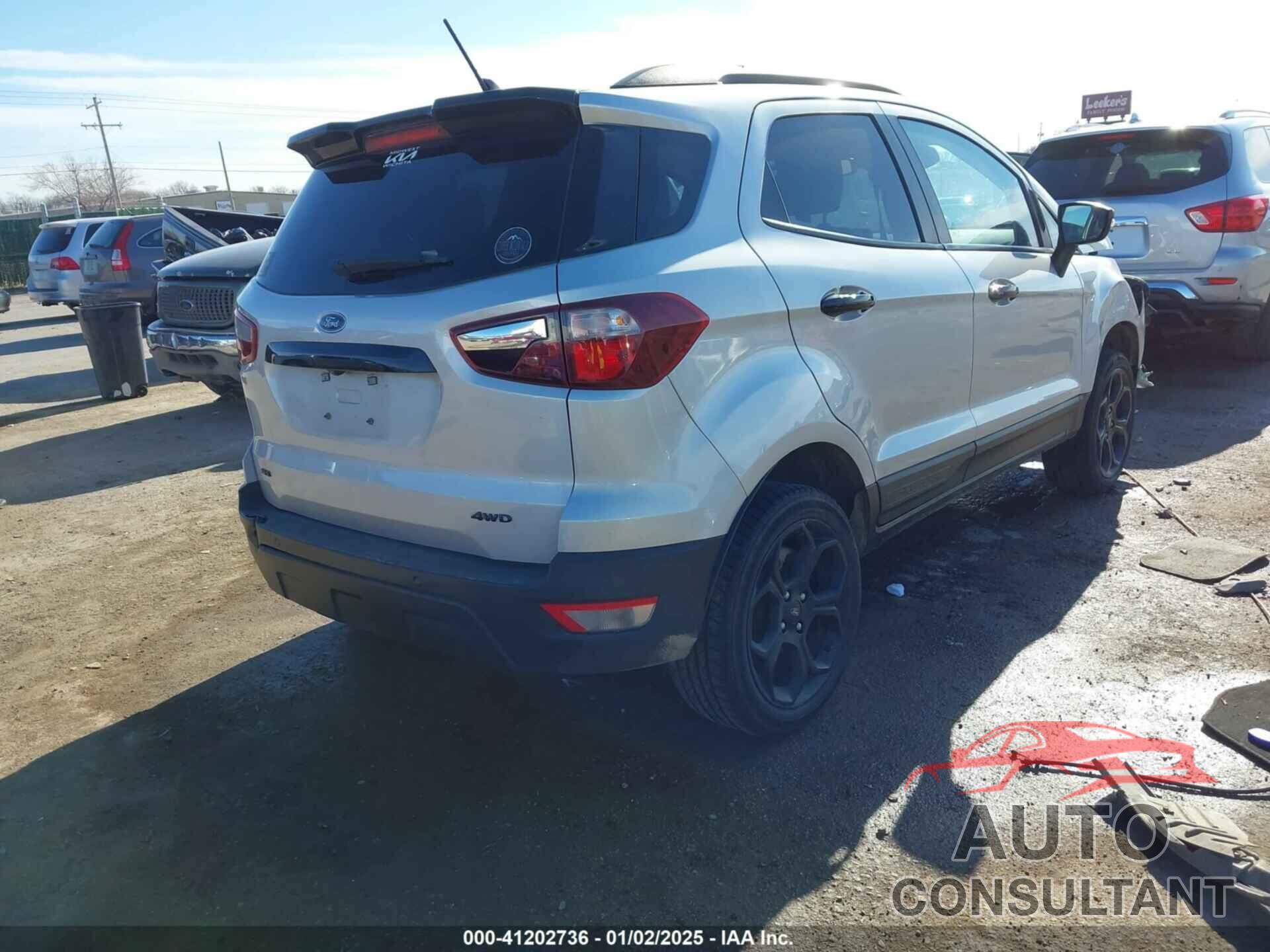 FORD ECOSPORT 2021 - MAJ6S3JL0MC424867