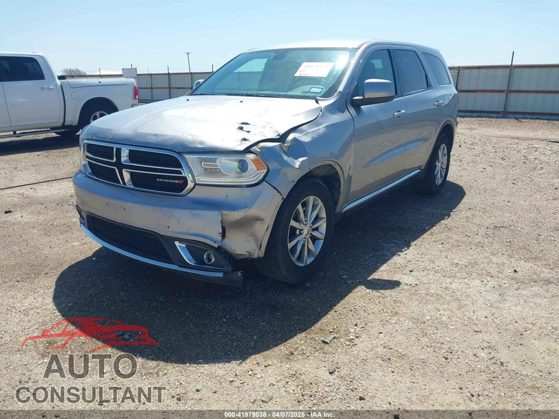 DODGE DURANGO 2017 - 1C4RDJAG6HC652998