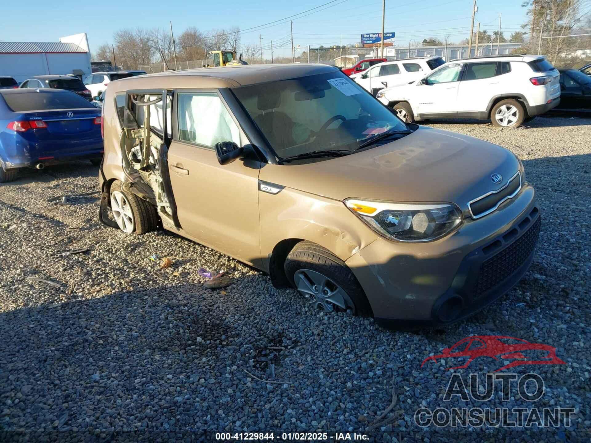 KIA SOUL 2015 - KNDJN2A26F7222592