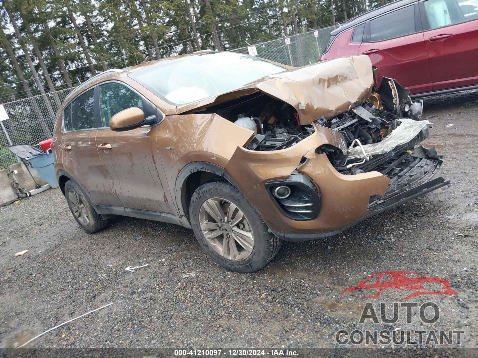 KIA SPORTAGE 2017 - KNDPMCAC9H7054266