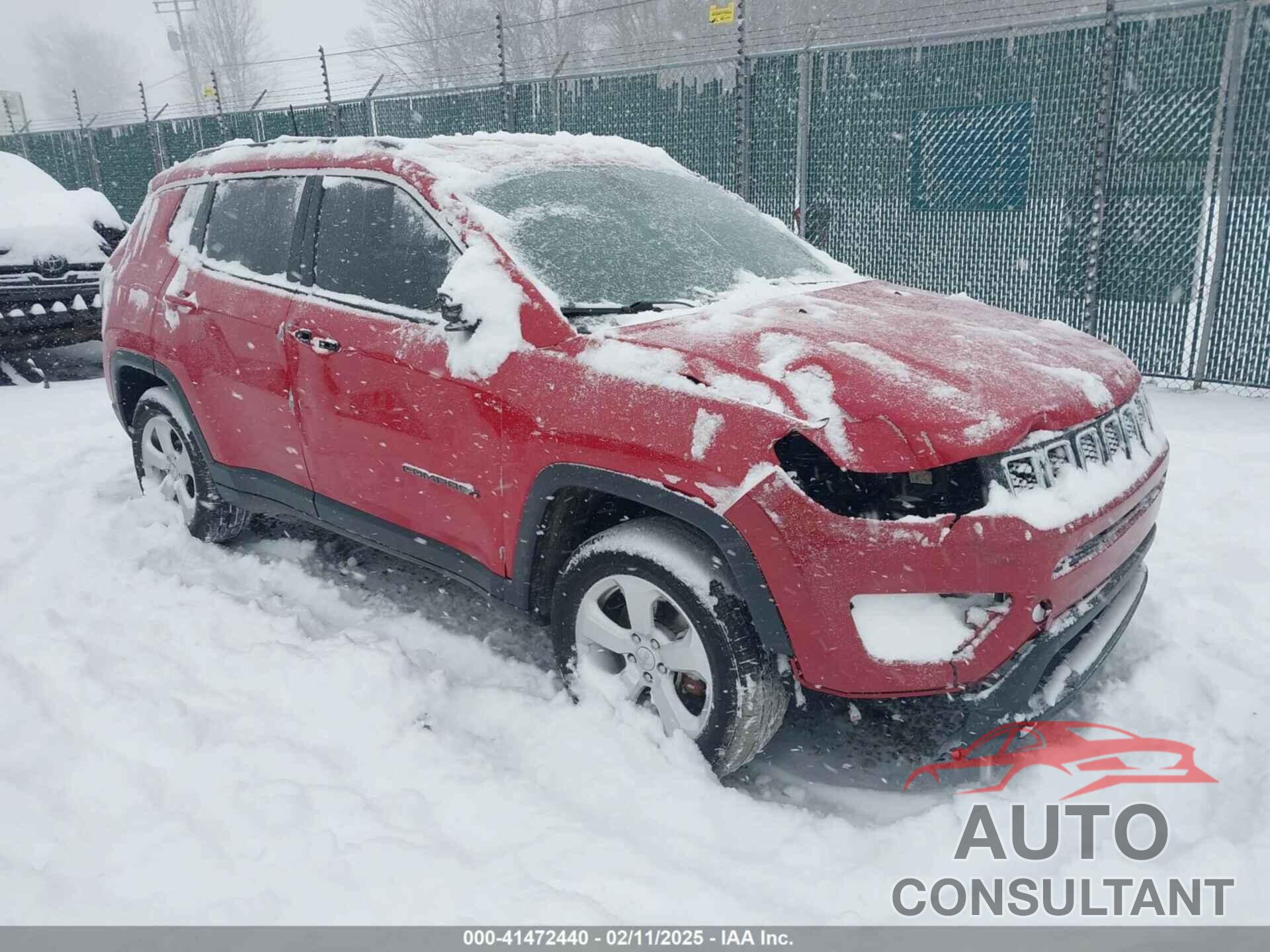 JEEP COMPASS 2020 - 3C4NJDBB3LT139233