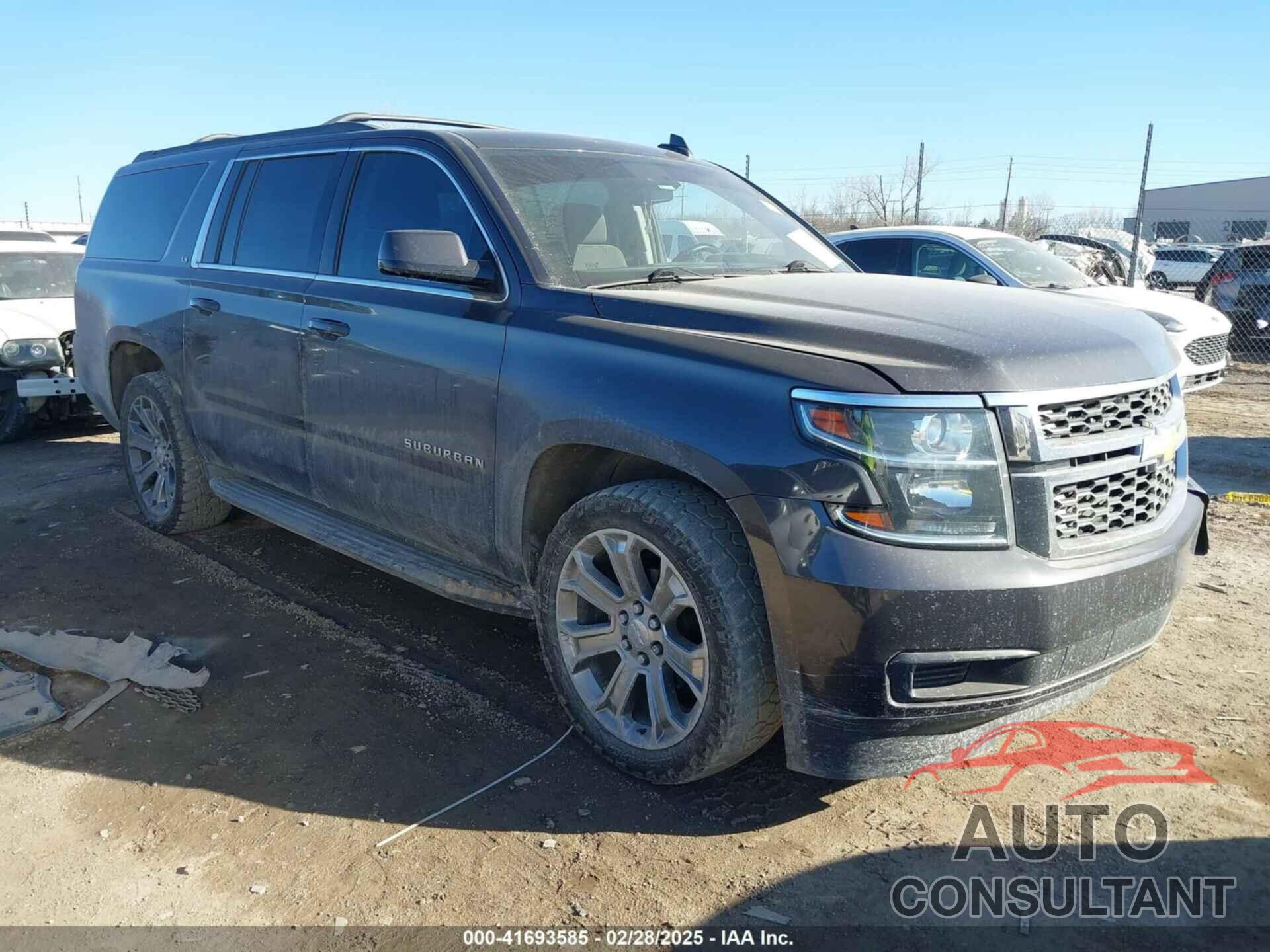 CHEVROLET SUBURBAN 2016 - 1GNSKGKC5GR411894