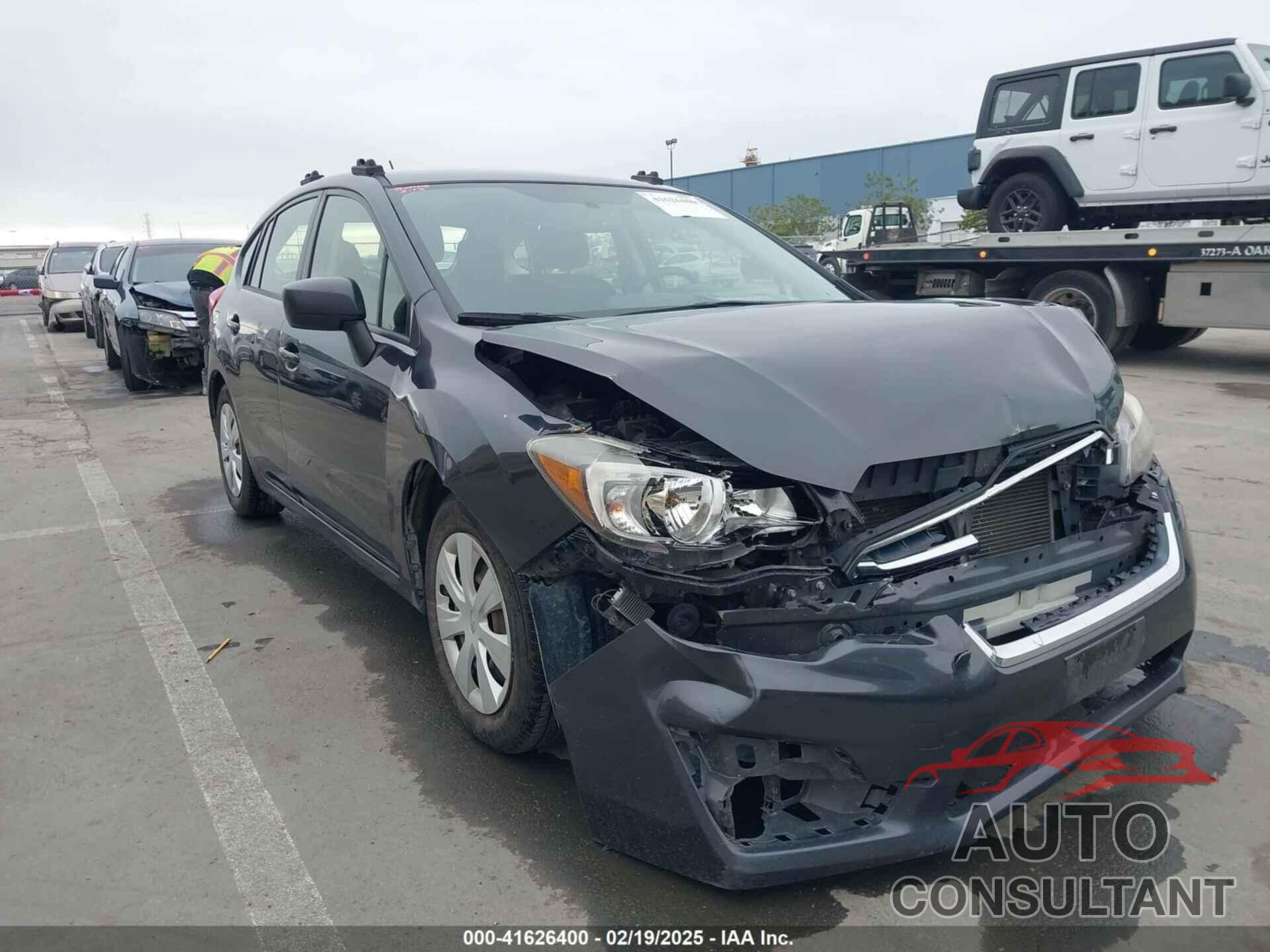 SUBARU IMPREZA 2016 - JF1GPAA69G8324343