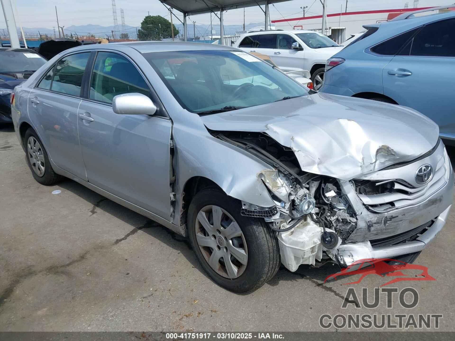 TOYOTA CAMRY 2011 - 4T4BF3EK3BR211693