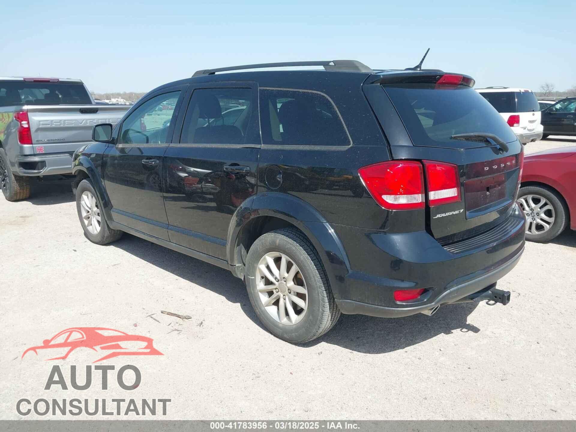 DODGE JOURNEY 2015 - 3C4PDCBG6FT628249