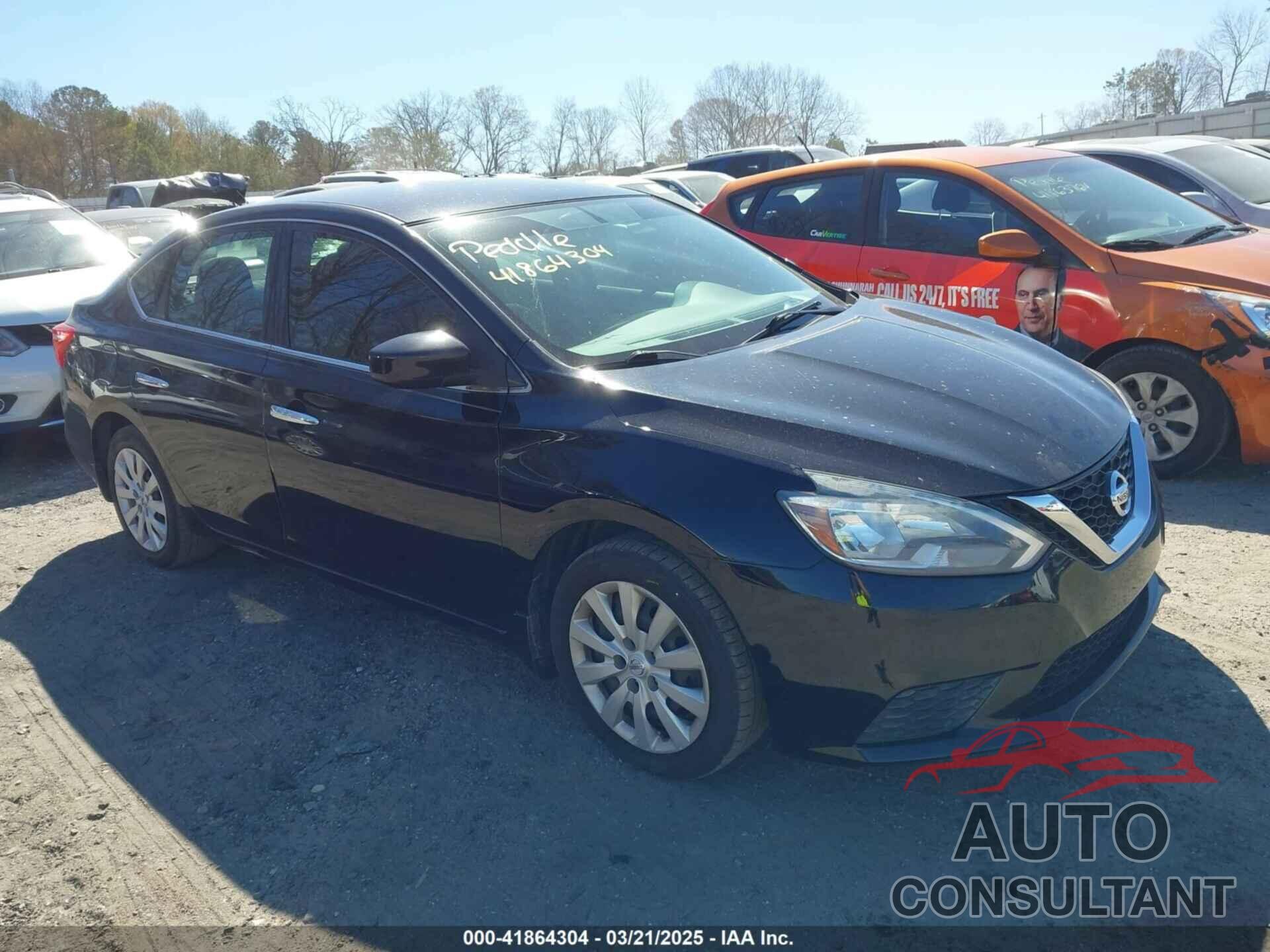 NISSAN SENTRA 2017 - 3N1AB7AP2HY337776