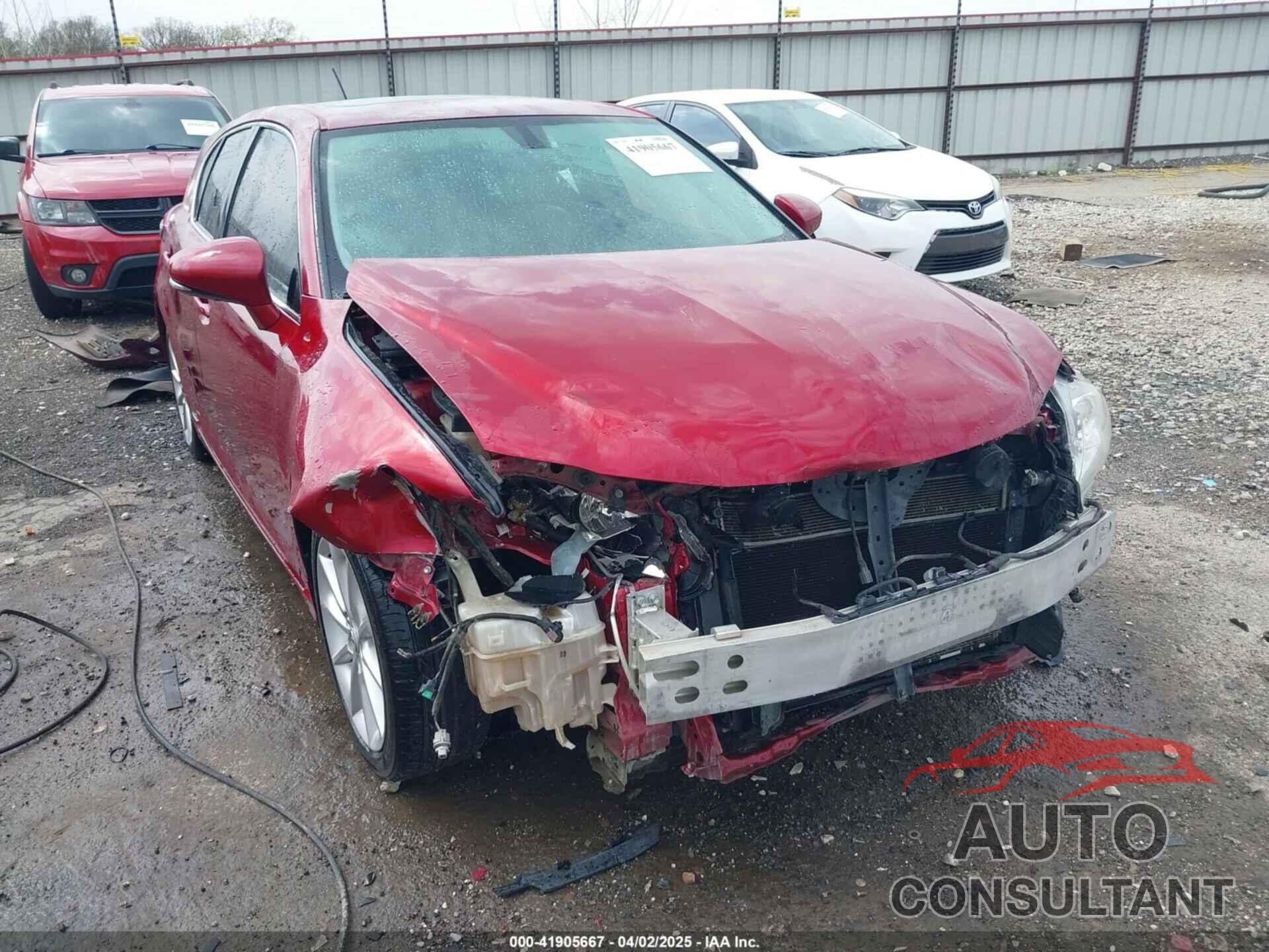 LEXUS CT 200H 2012 - JTHKD5BH8C2115269