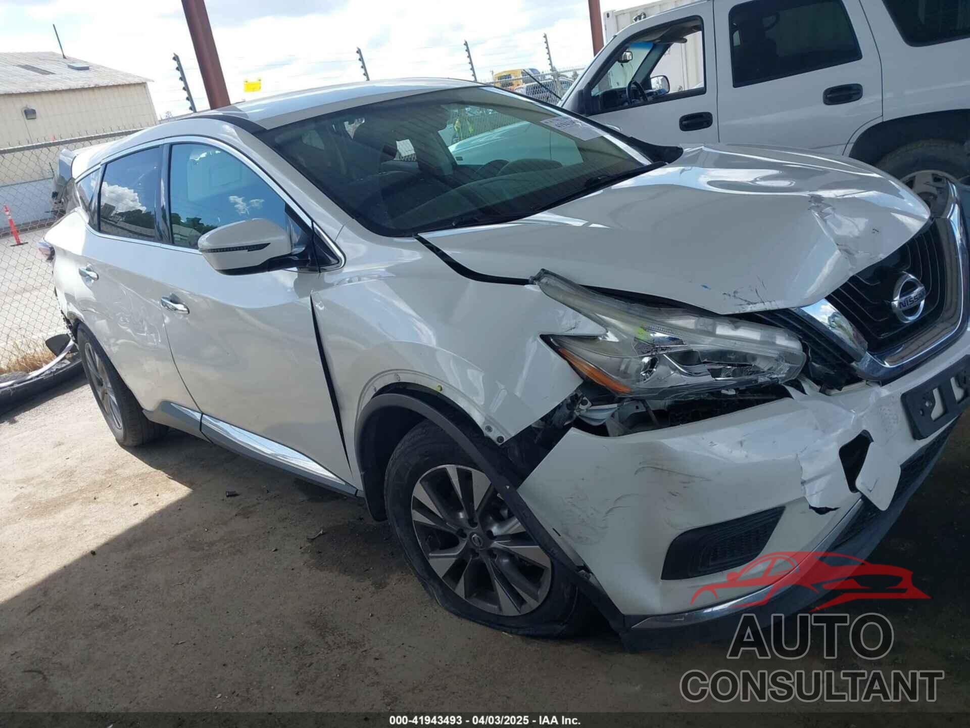 NISSAN MURANO 2016 - 5N1AZ2MH9GN147223