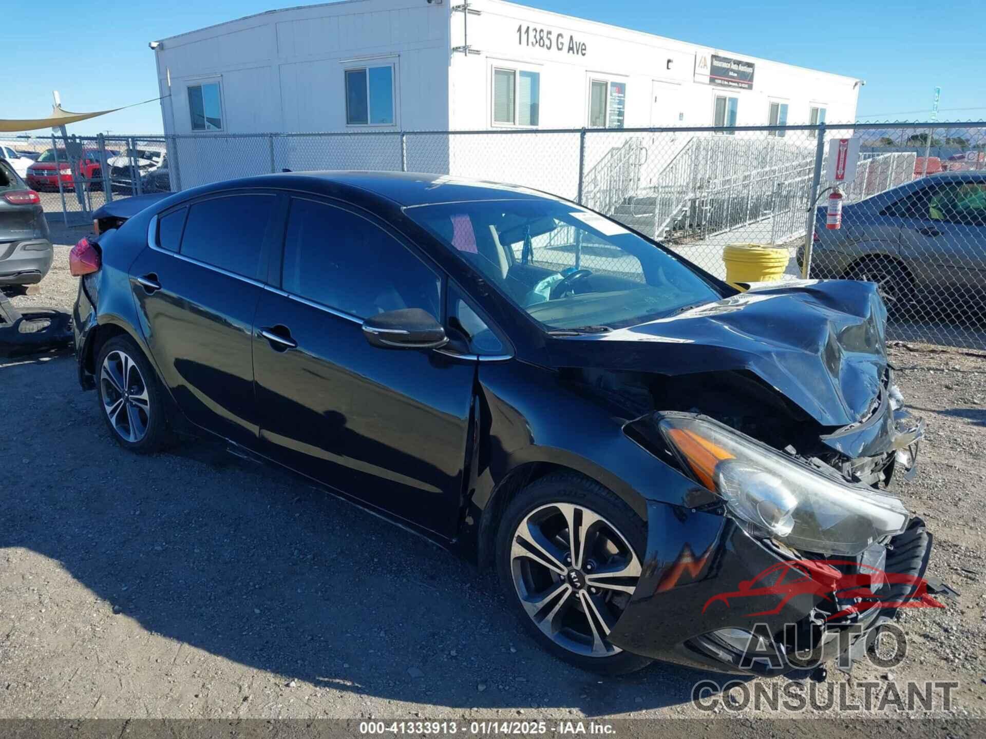 KIA FORTE 2016 - KNAFX4A83G5488727