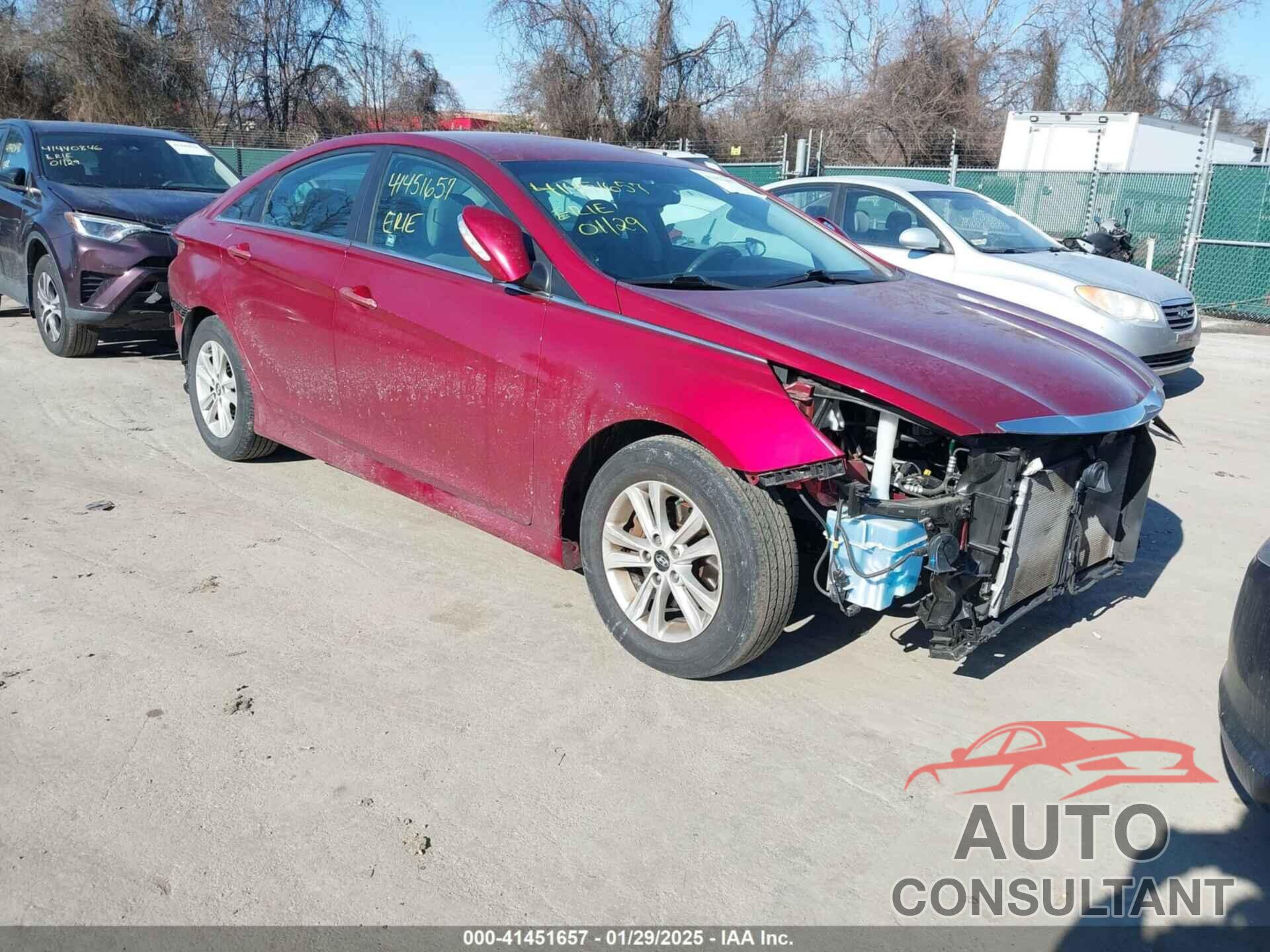 HYUNDAI SONATA 2014 - 5NPEB4AC0EH938297