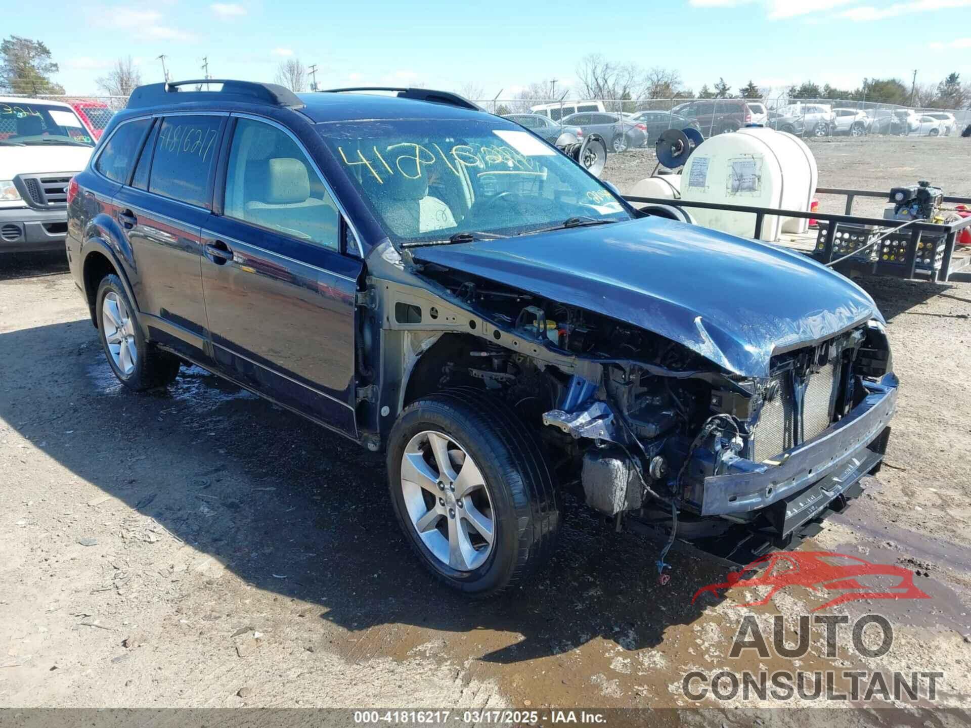 SUBARU OUTBACK 2014 - 4S4BRBLC9E3280339