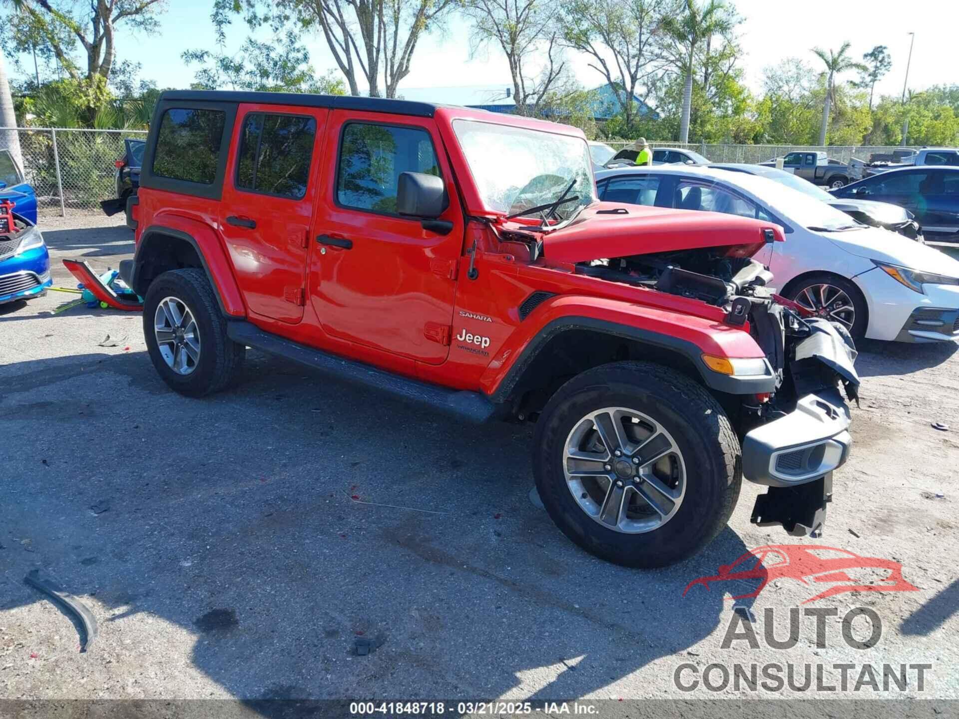JEEP WRANGLER UNLIMITED 2019 - 1C4HJXEG4KW551806