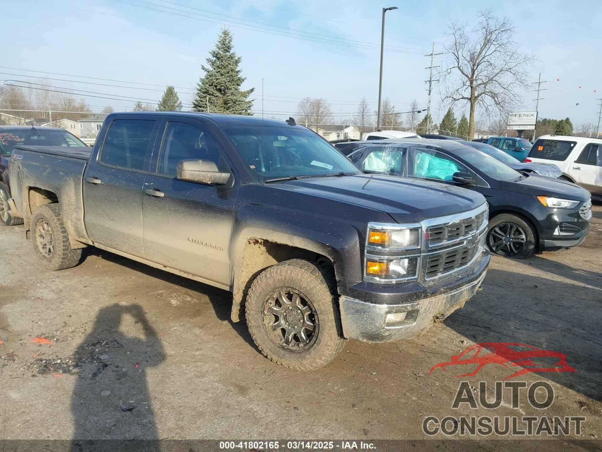CHEVROLET SILVERADO 1500 2014 - 3GCUKREC5EG520698