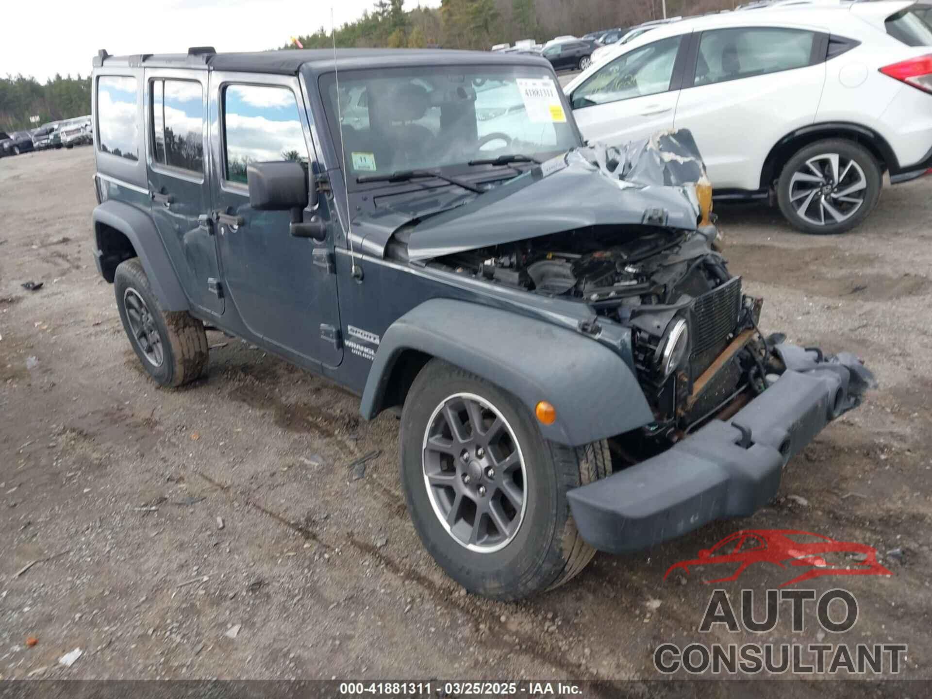 JEEP WRANGLER UNLIMITED 2017 - 1C4BJWDG6HL750478