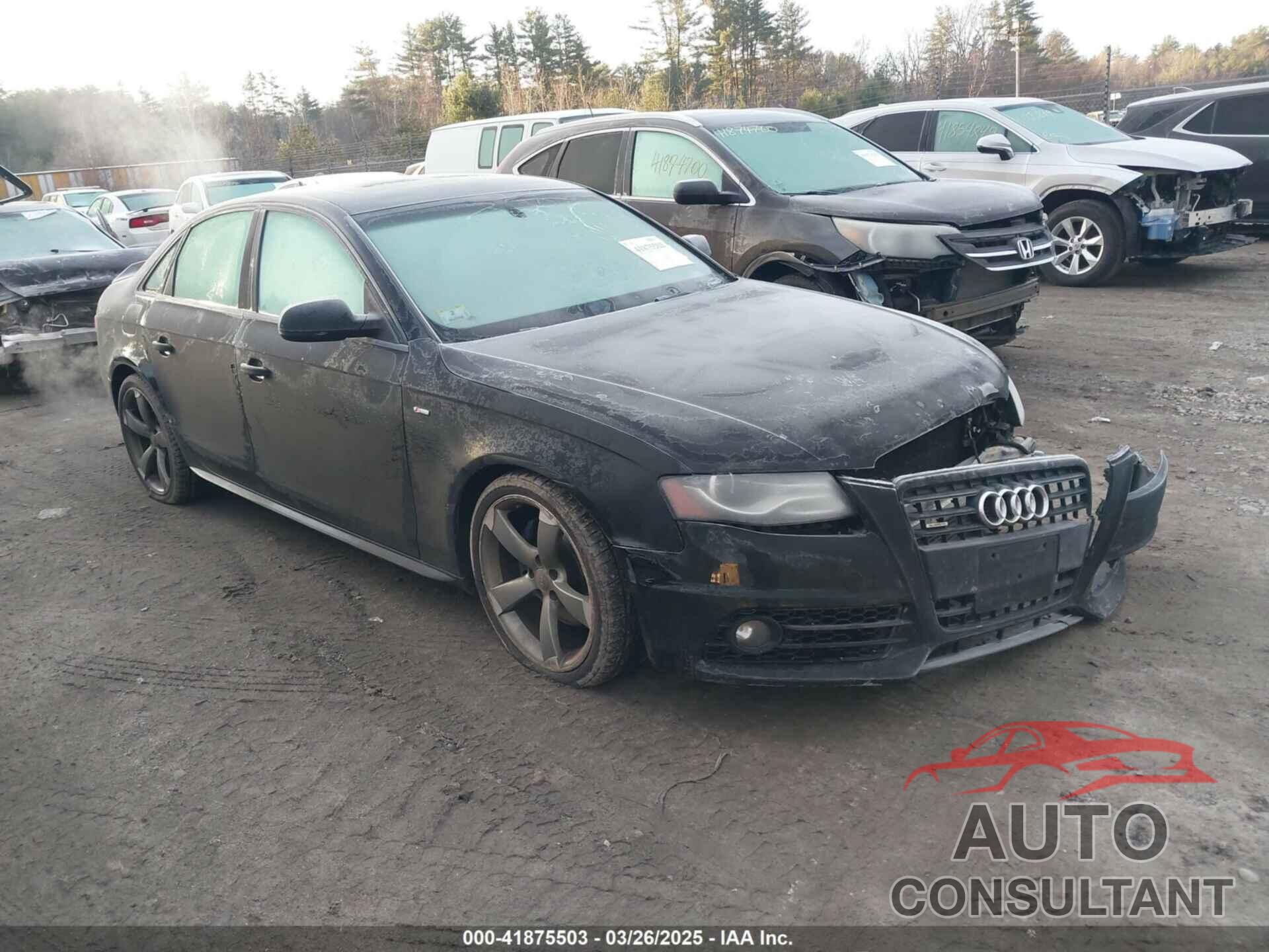 AUDI A4 2012 - WAUKFAFL0CA099347