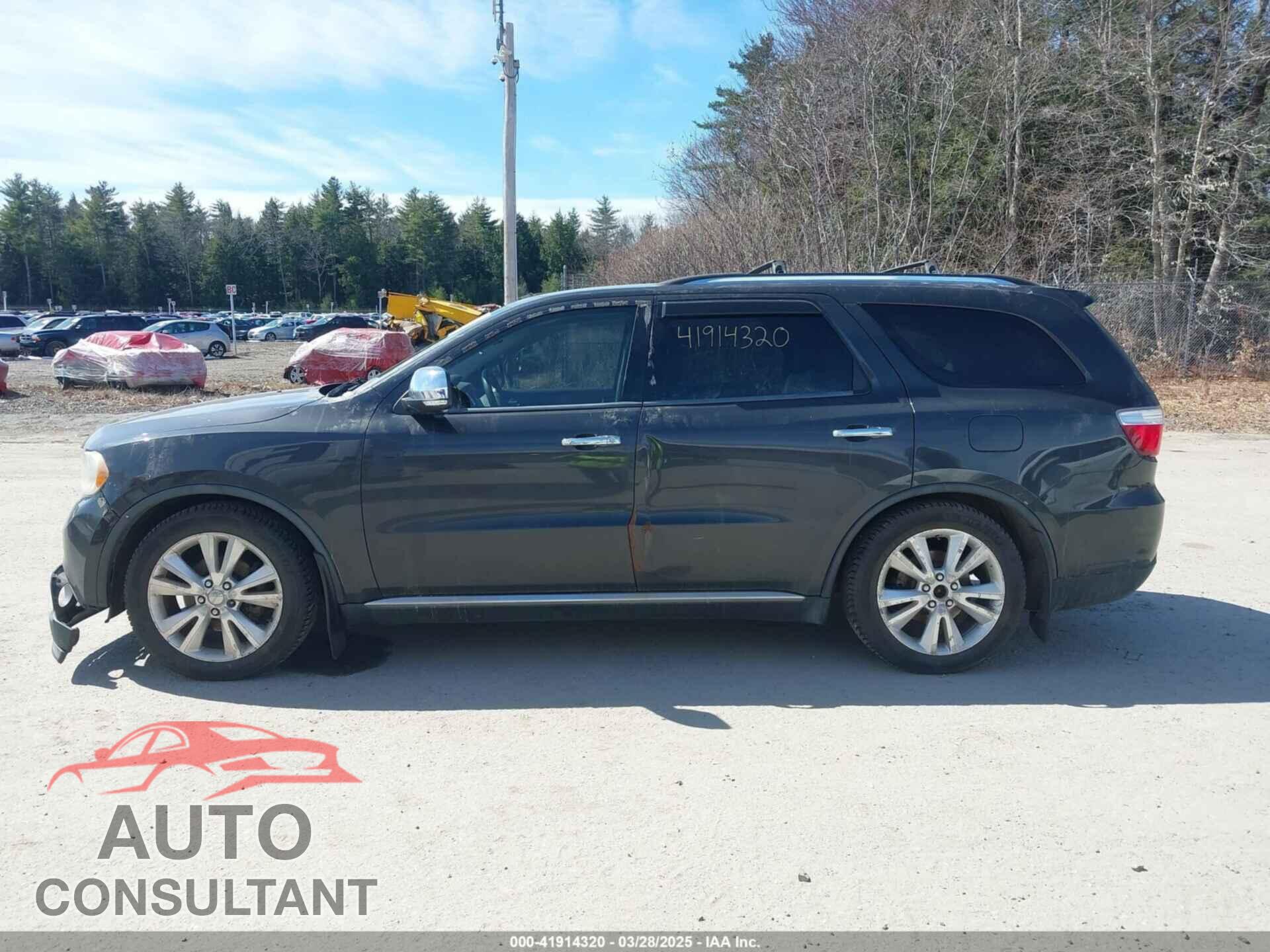 DODGE DURANGO 2011 - 1D4RE4GG3BC674828