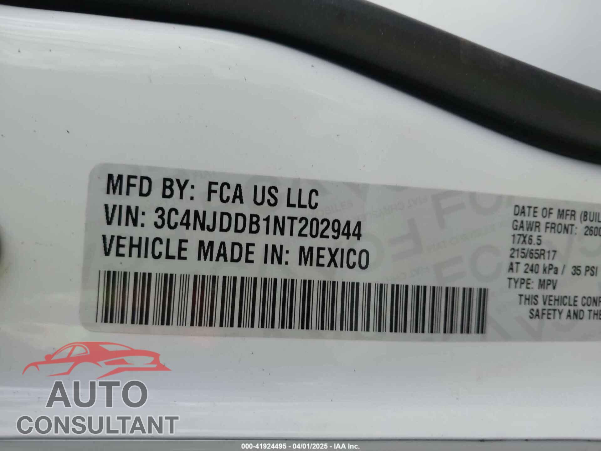 JEEP COMPASS 2022 - 3C4NJDDB1NT202944