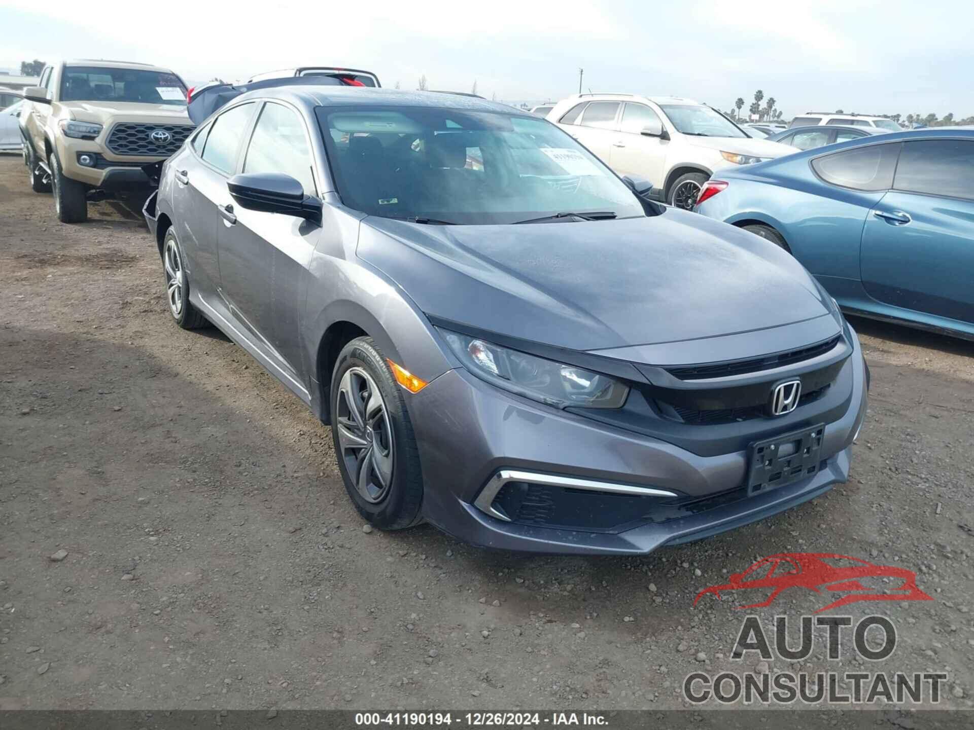 HONDA CIVIC 2020 - 2HGFC2F61LH590395