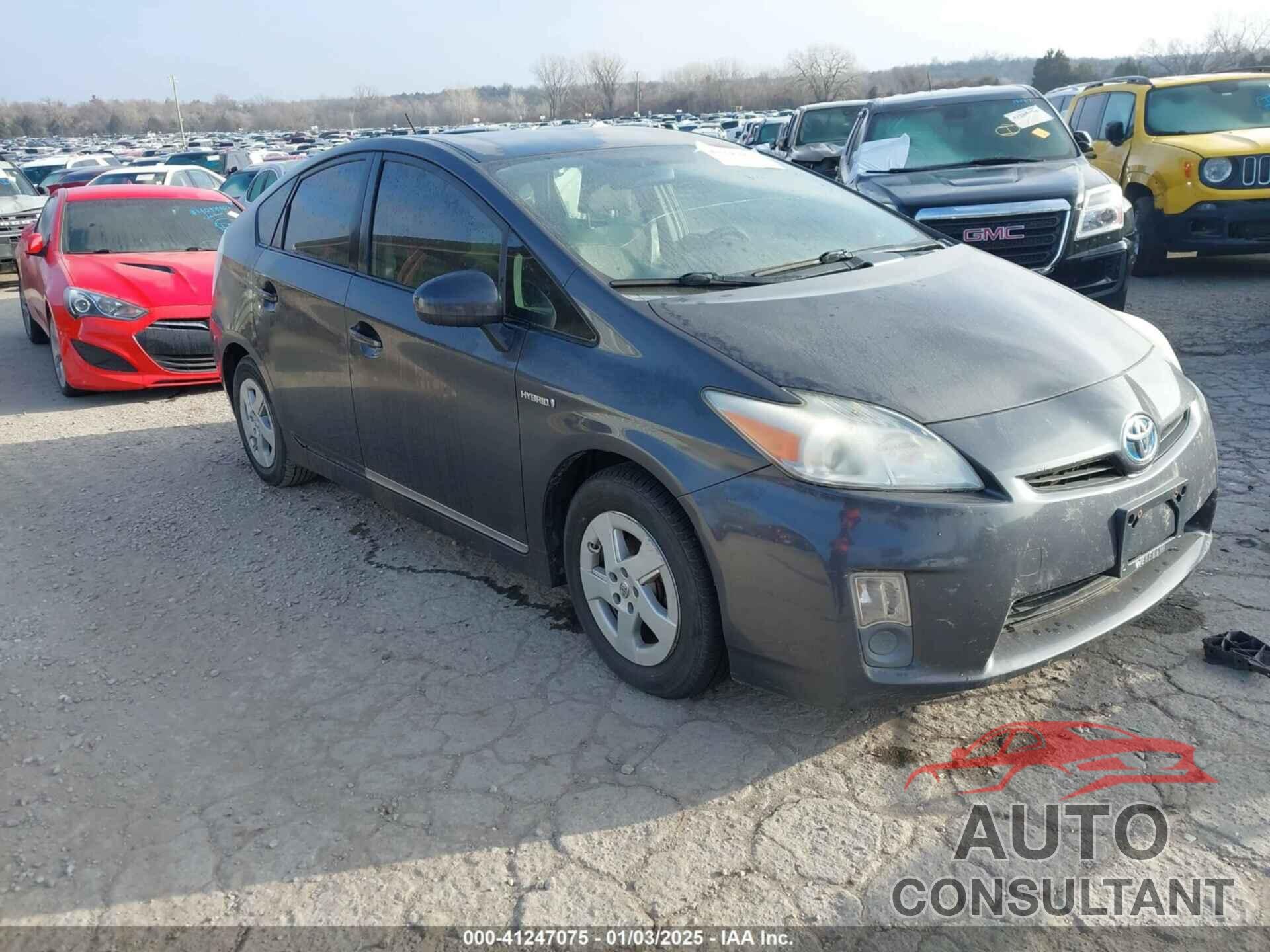 TOYOTA PRIUS 2011 - JTDKN3DU5B1396223