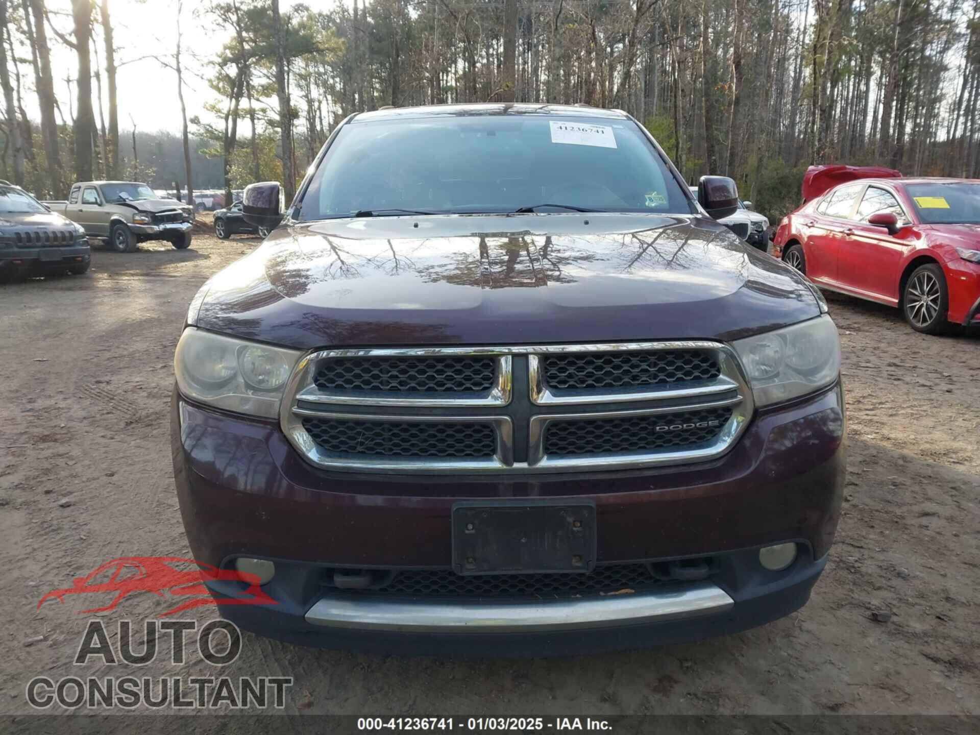 DODGE DURANGO 2012 - 1C4RDJAG7CC147013