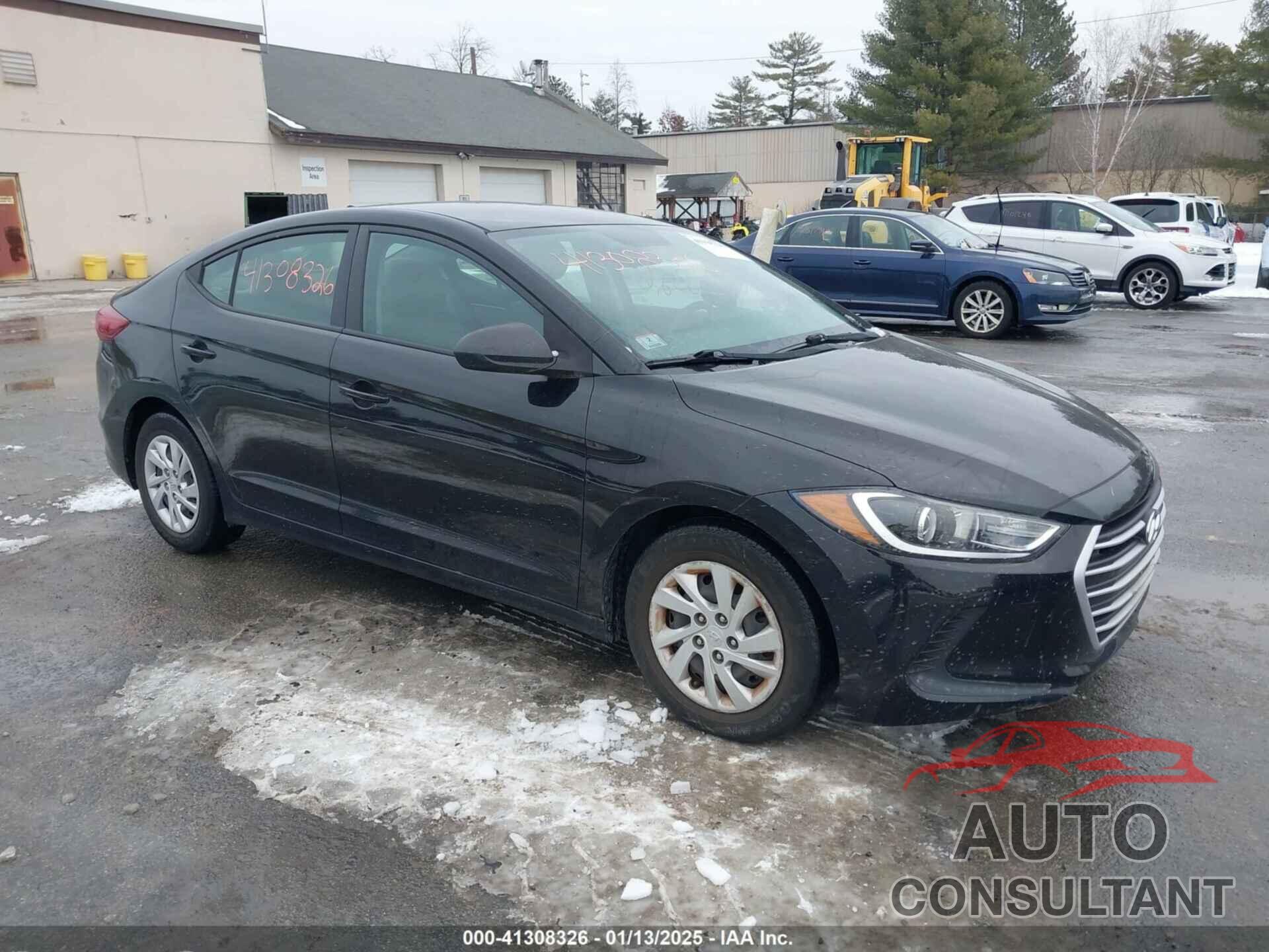 HYUNDAI ELANTRA 2017 - KMHD74LF4HU203624