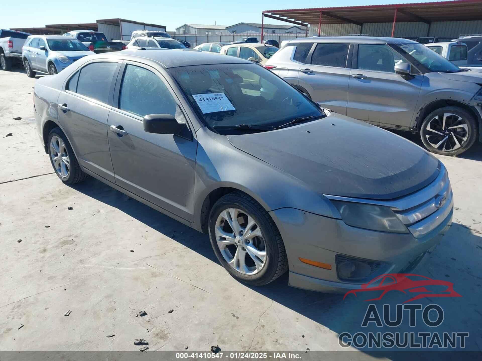 FORD FUSION 2012 - 3FAHP0HA8CR248843