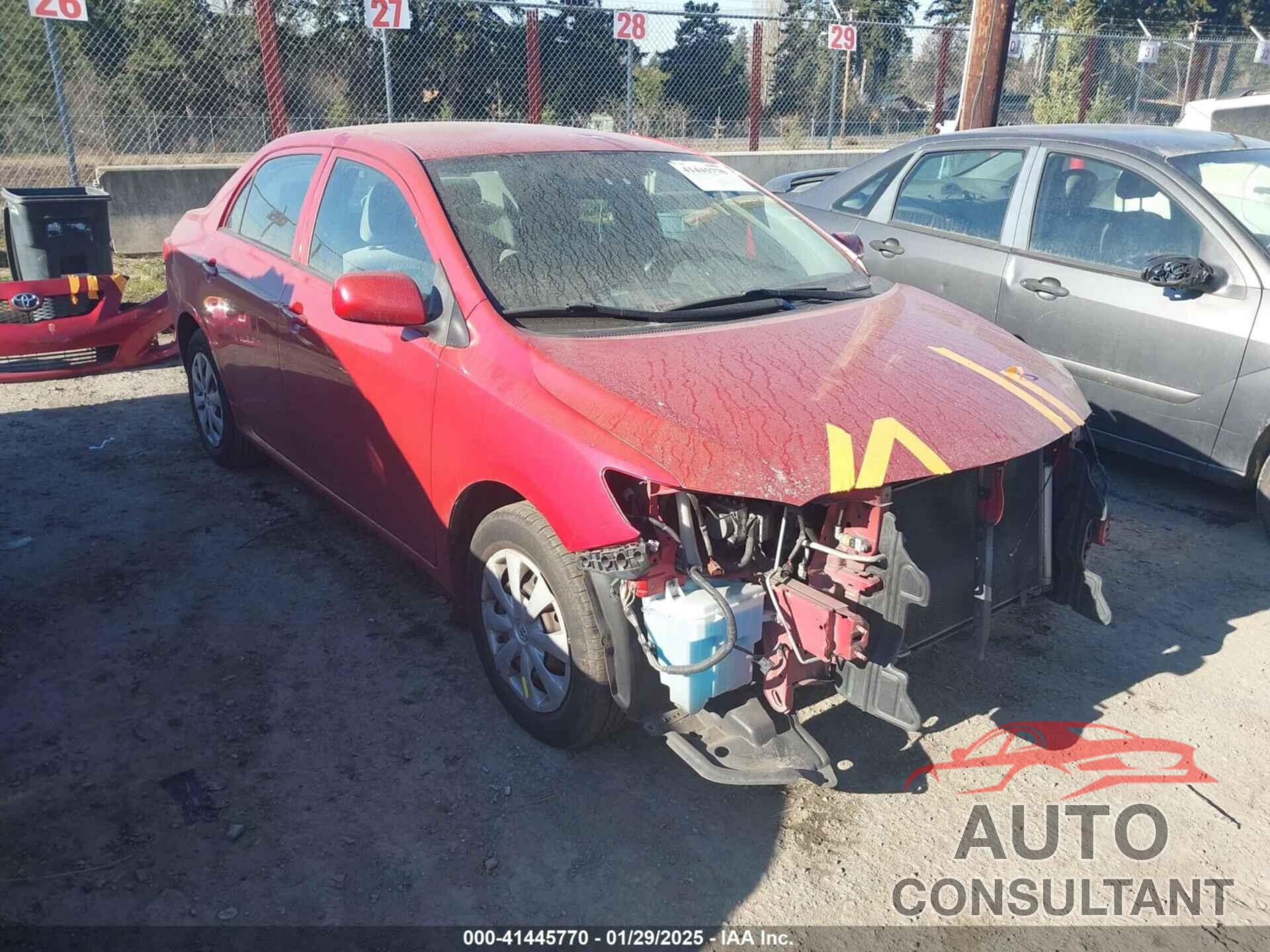 TOYOTA COROLLA 2009 - JTDBL40E69J006749
