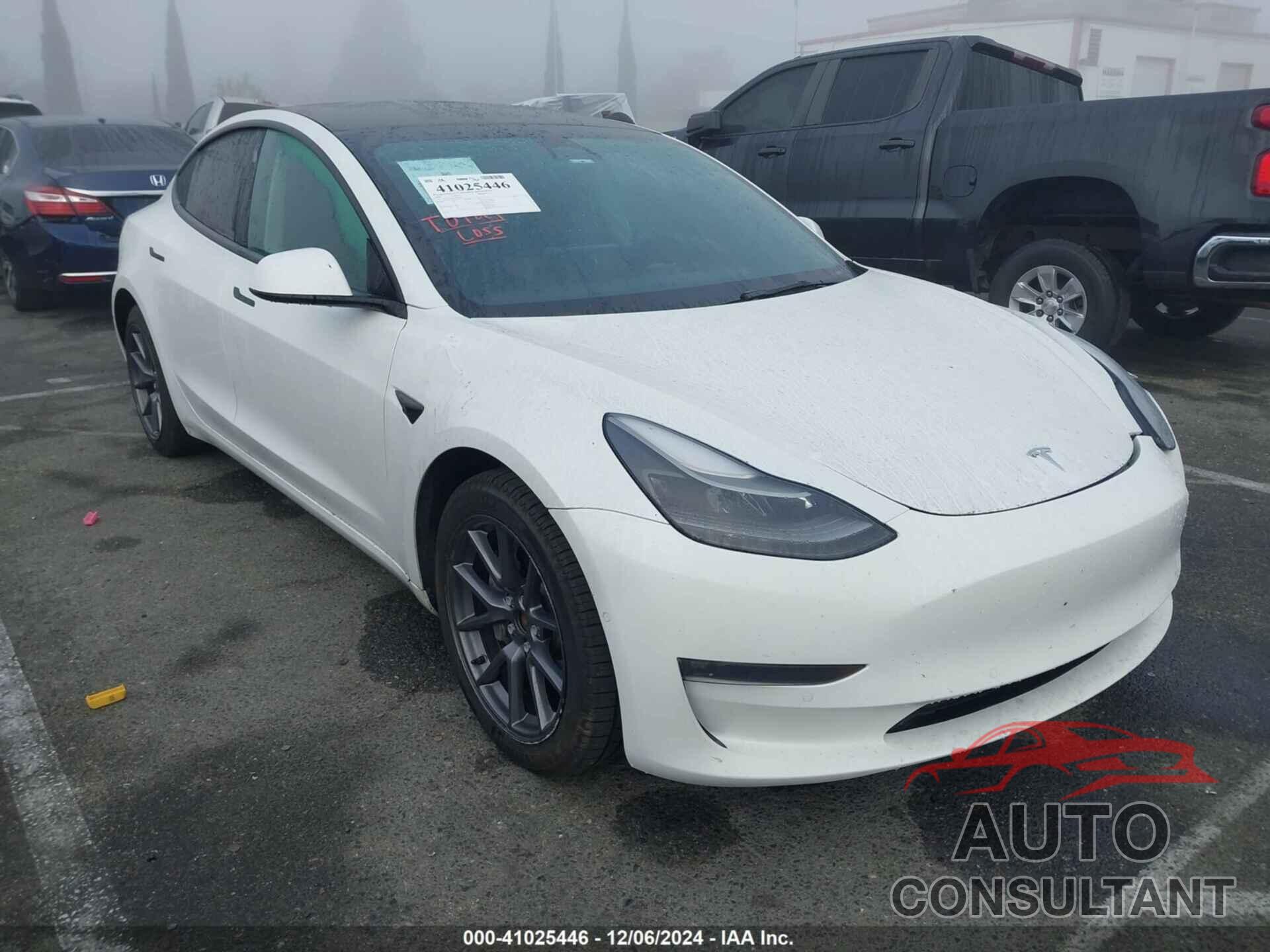 TESLA MODEL 3 2022 - 5YJ3E1EB6NF206639