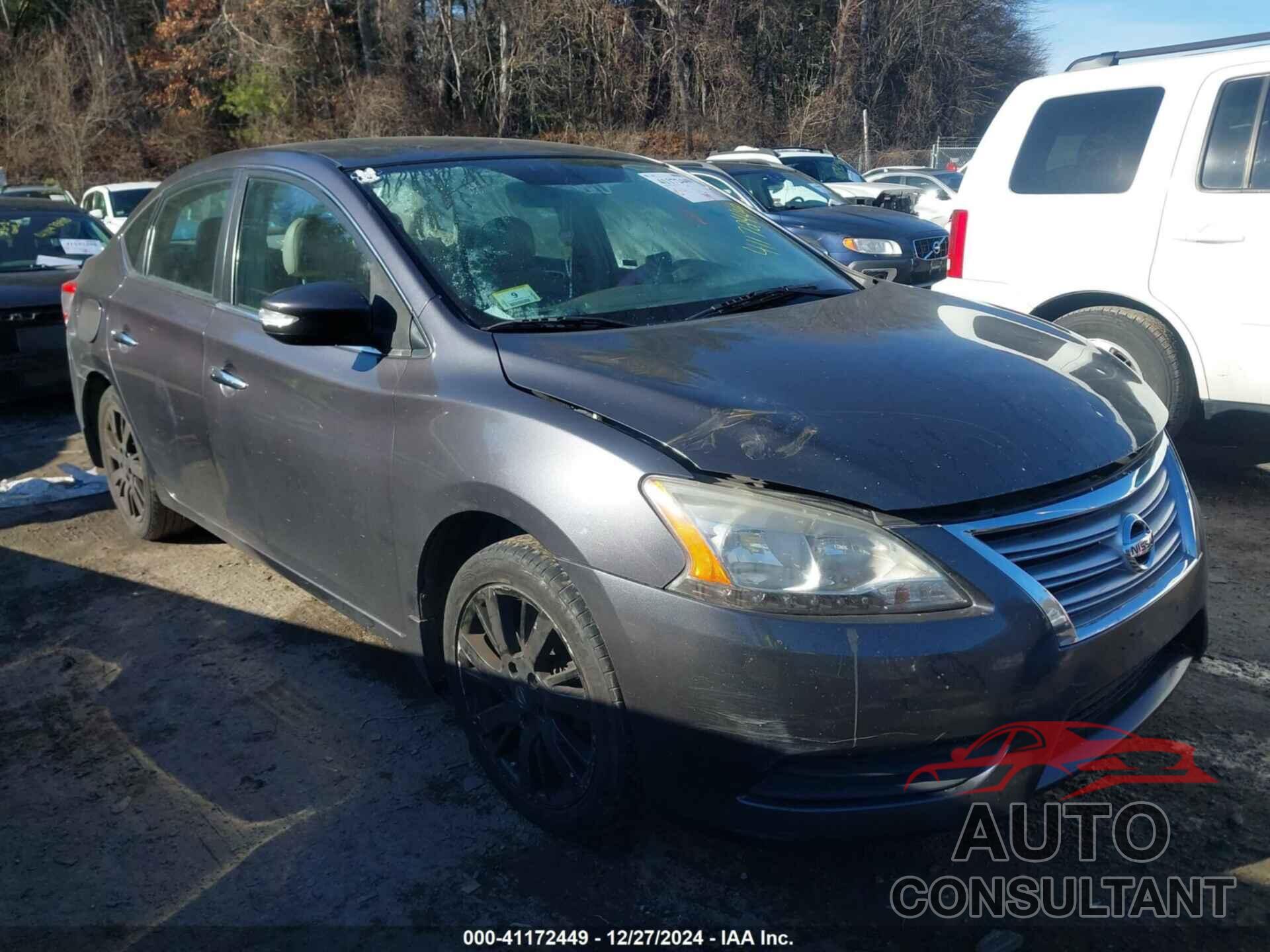 NISSAN SENTRA 2013 - 3N1AB7AP2DL620895