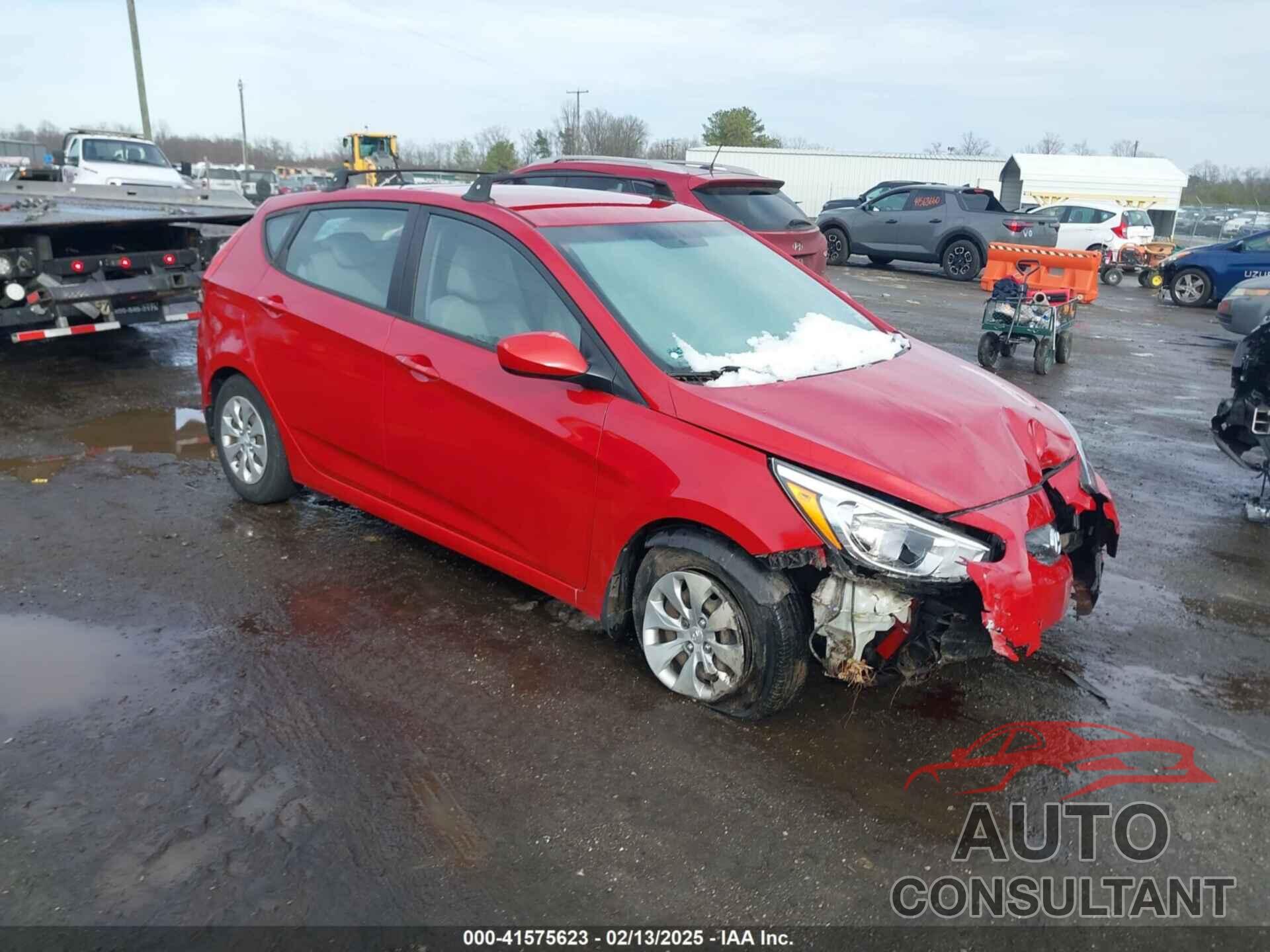HYUNDAI ACCENT 2016 - KMHCT5AE5GU295669
