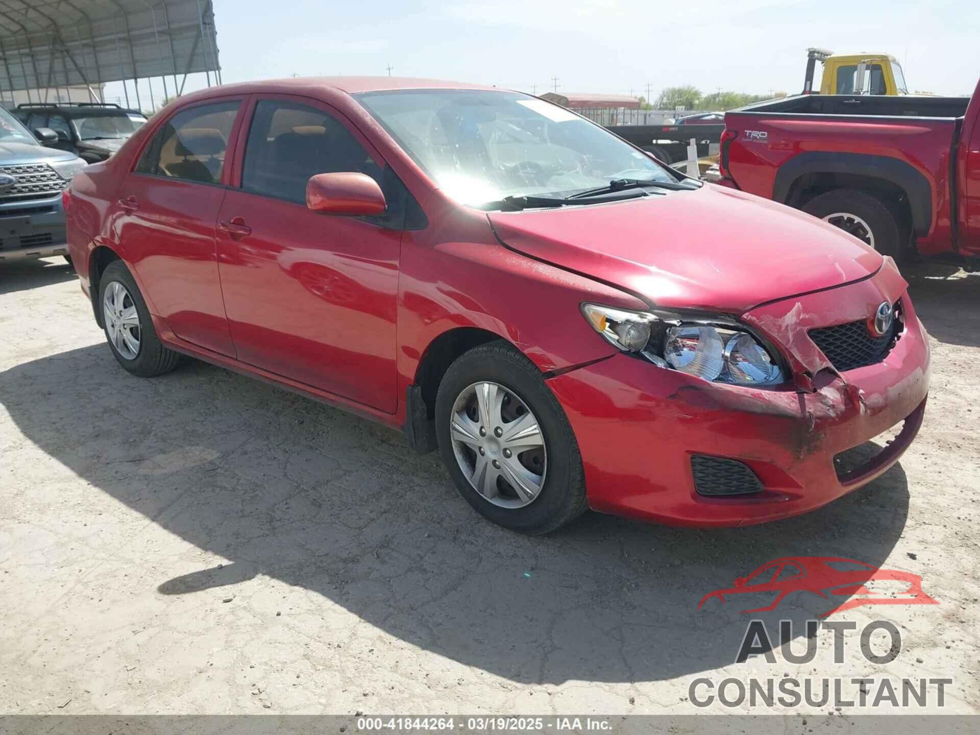 TOYOTA COROLLA 2010 - 1NXBU4EE0AZ226618