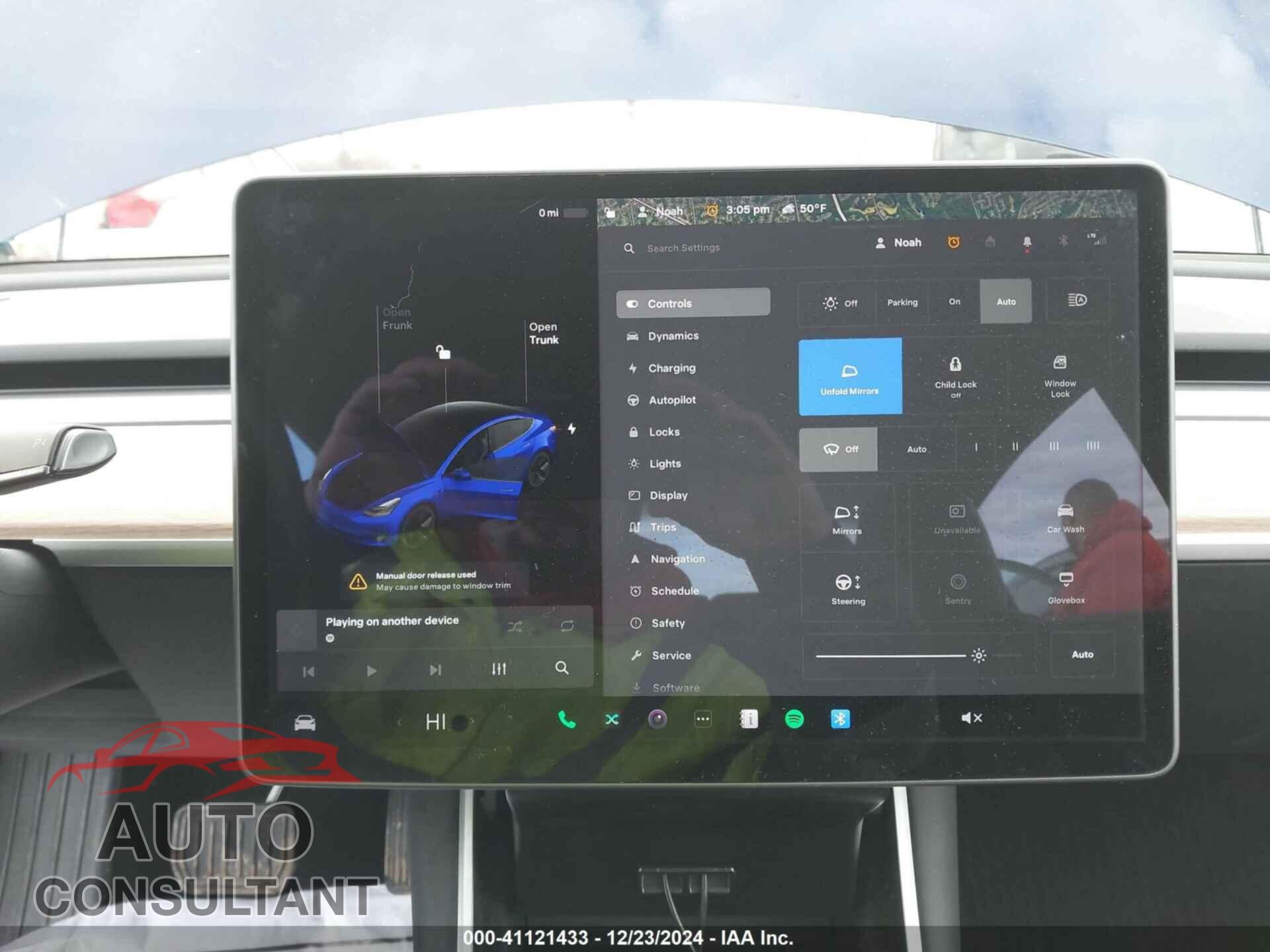 TESLA MODEL 3 2018 - 5YJ3E1EA7JF019380