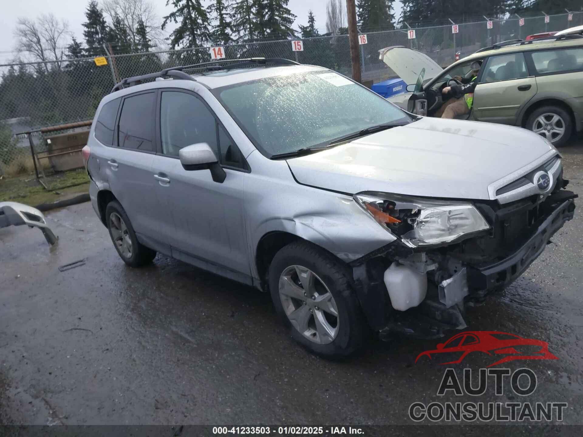 SUBARU FORESTER 2016 - JF2SJADC9GH458097