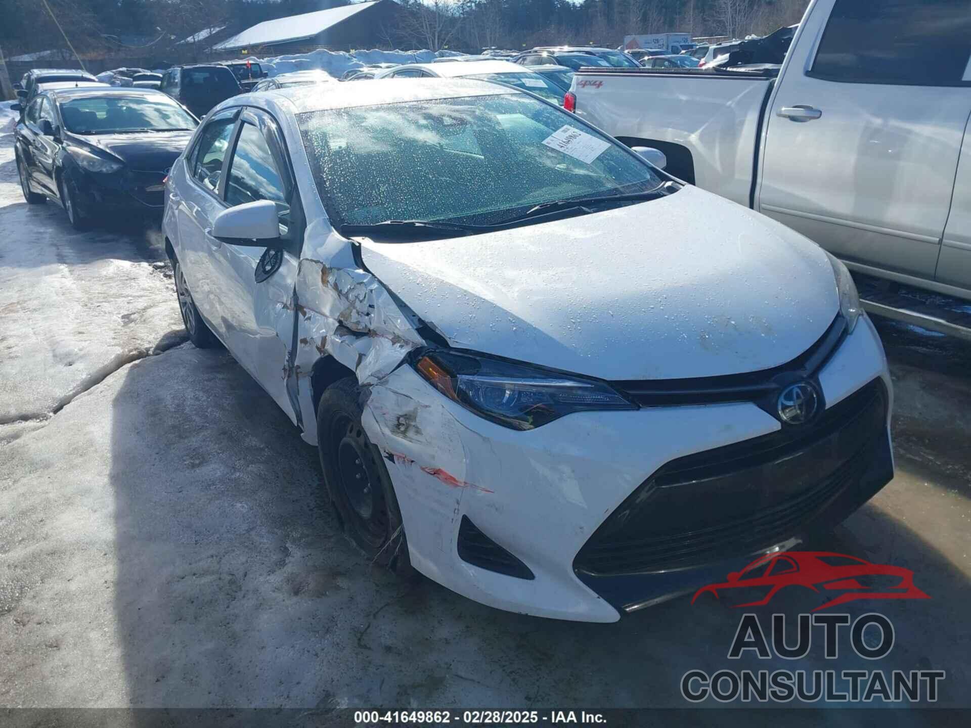 TOYOTA COROLLA 2019 - 5YFBURHE6KP894922