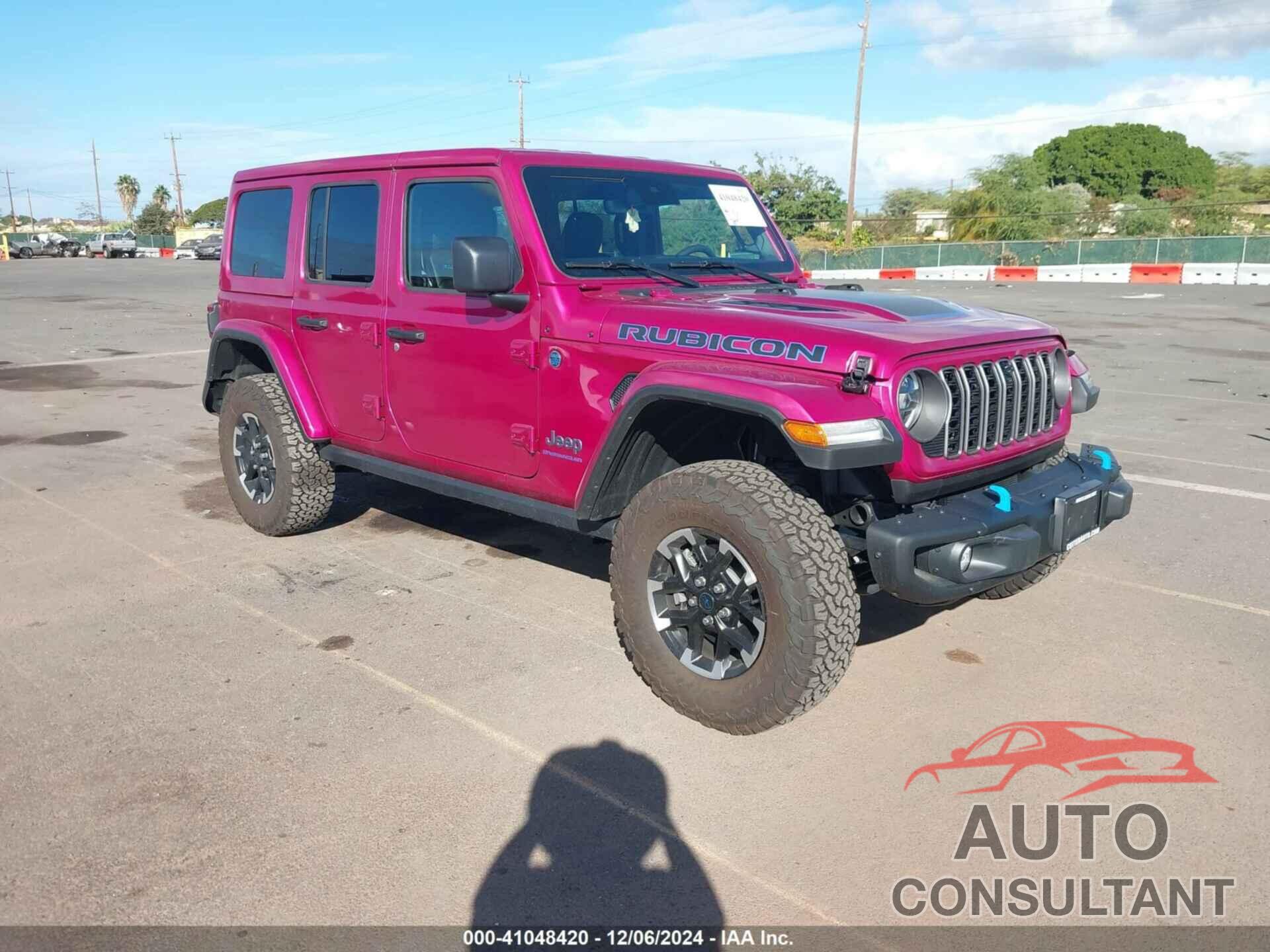 JEEP WRANGLER 4XE 2024 - 1C4RJXR65RW325418