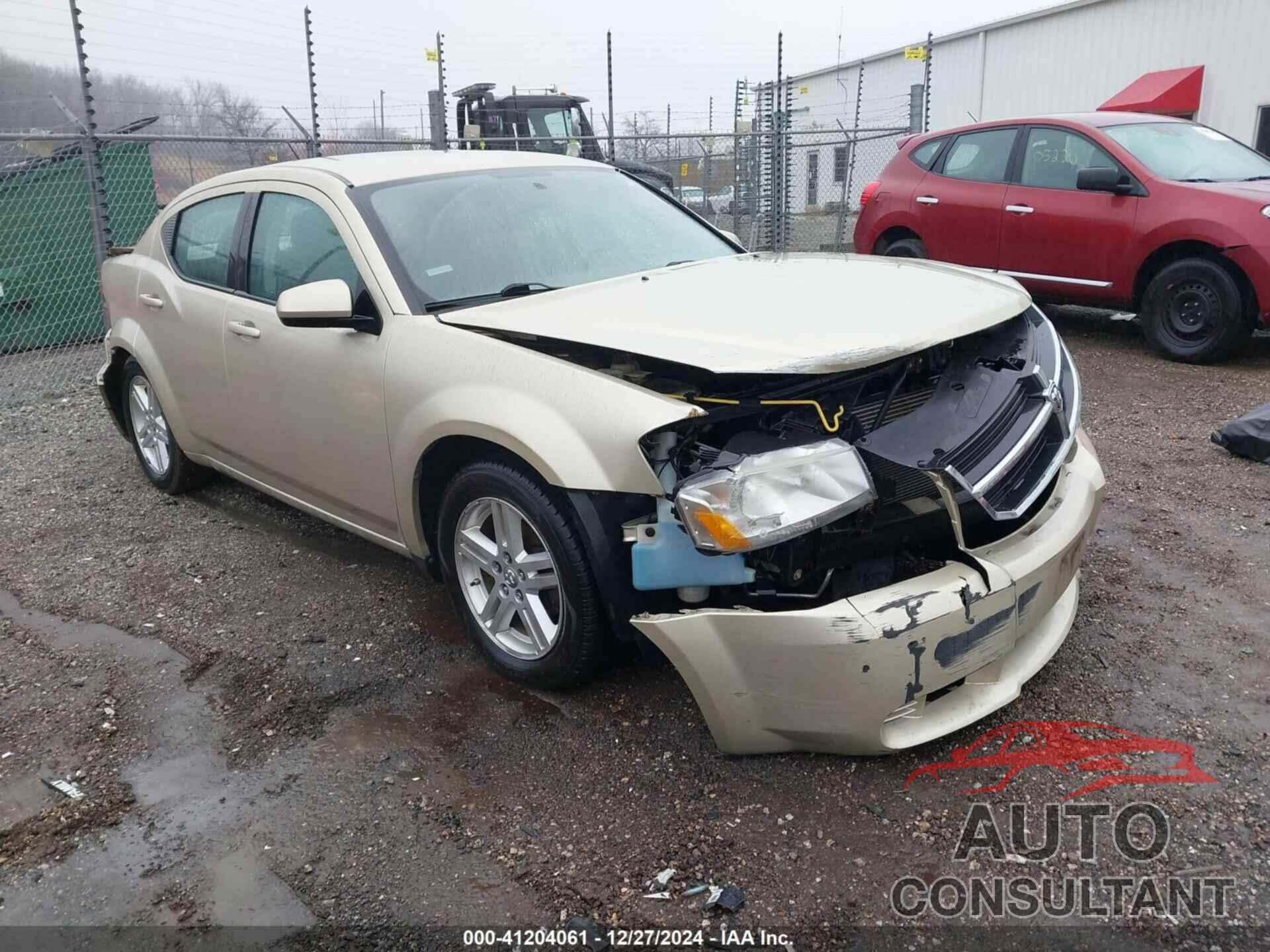 DODGE AVENGER 2010 - 1B3CC1FB8AN229289