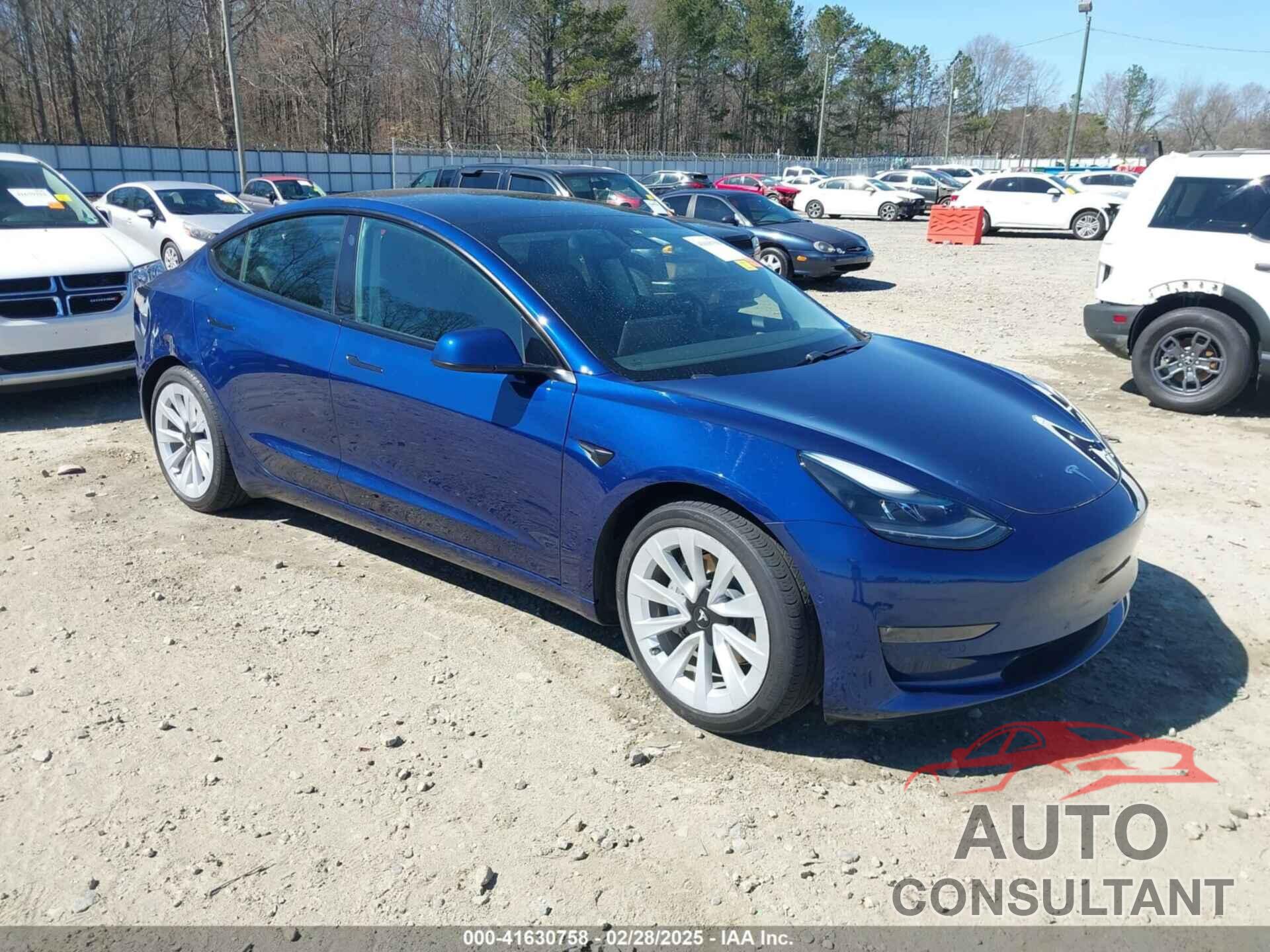TESLA MODEL 3 2021 - 5YJ3E1EB3MF031457
