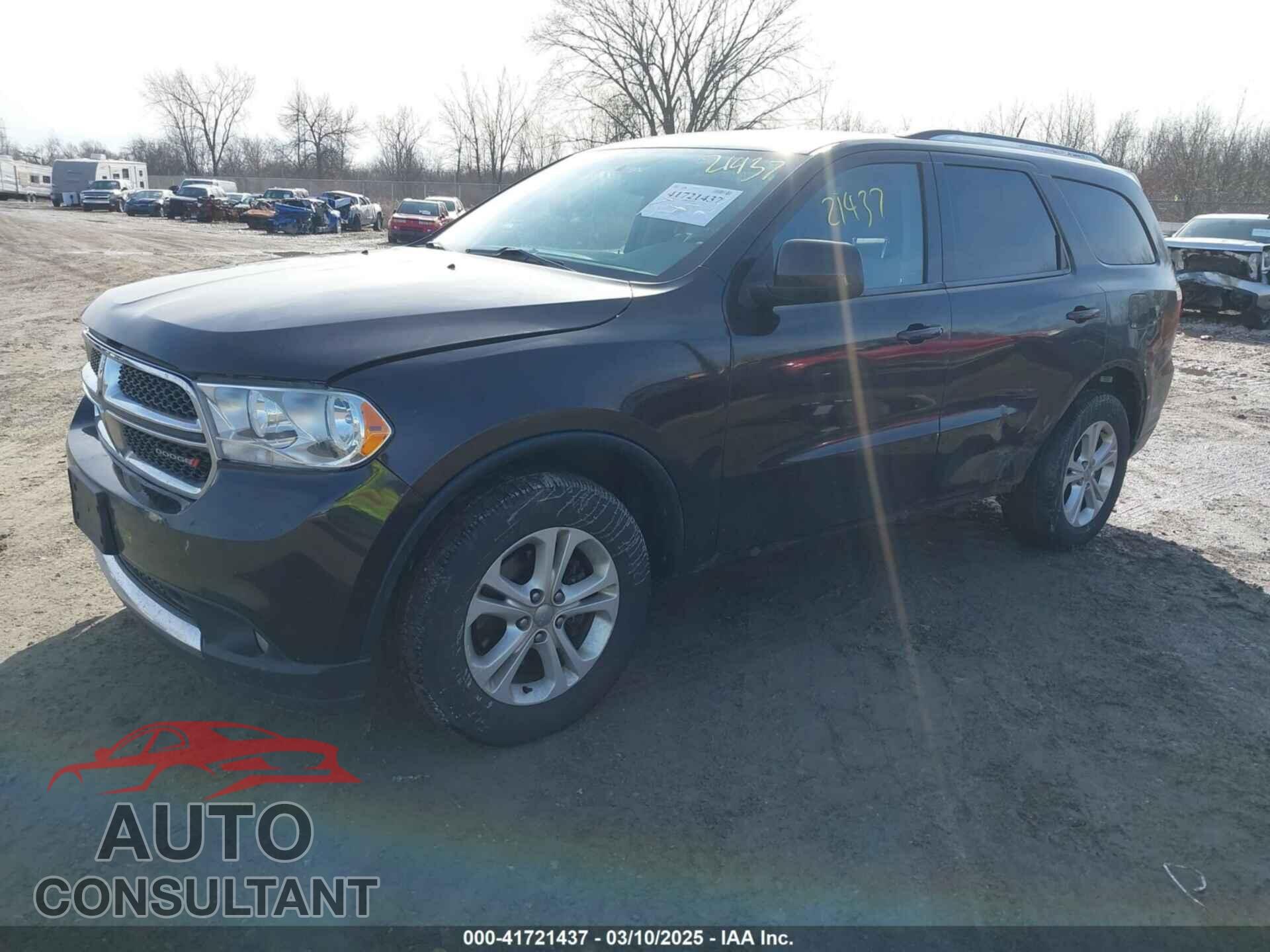 DODGE DURANGO 2013 - 1C4RDJAG3DC512367