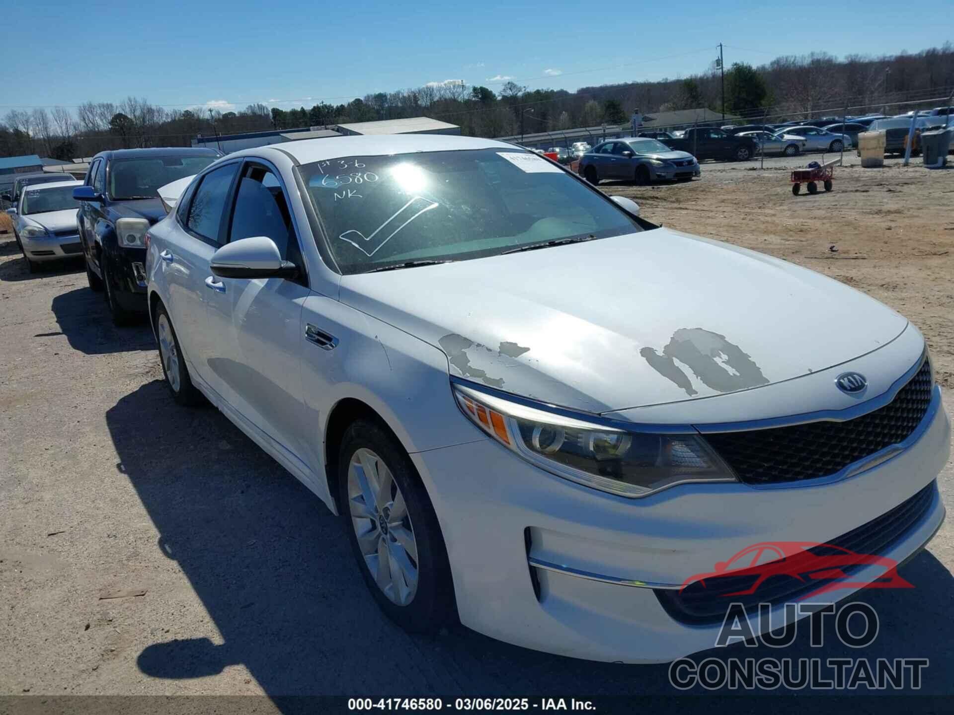 KIA OPTIMA 2016 - 5XXGT4L34GG016620