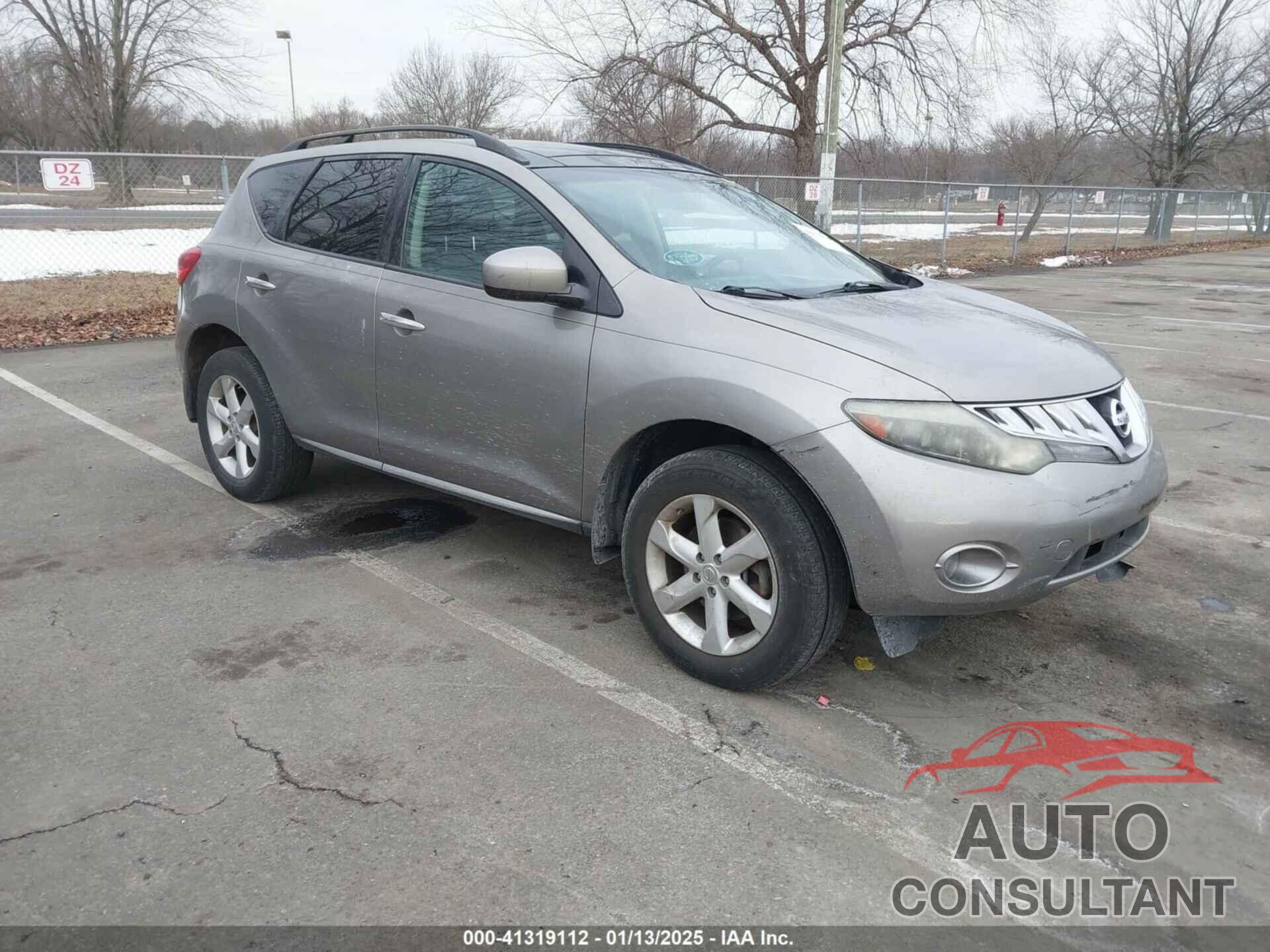 NISSAN MURANO 2010 - JN8AZ1MW4AW109093